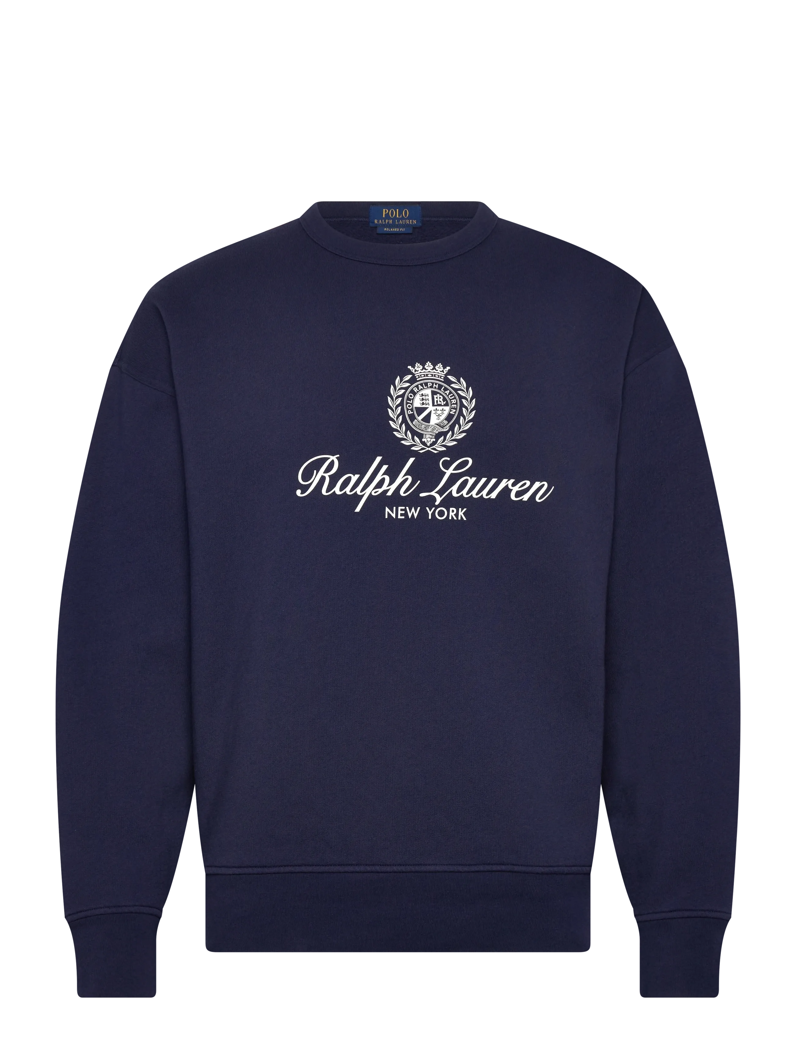 Polo Ralph Lauren SEASONAL FLEECE-KNT-SWEATSHIRT - Sweatshirts - NEWPORT NAVY / navy