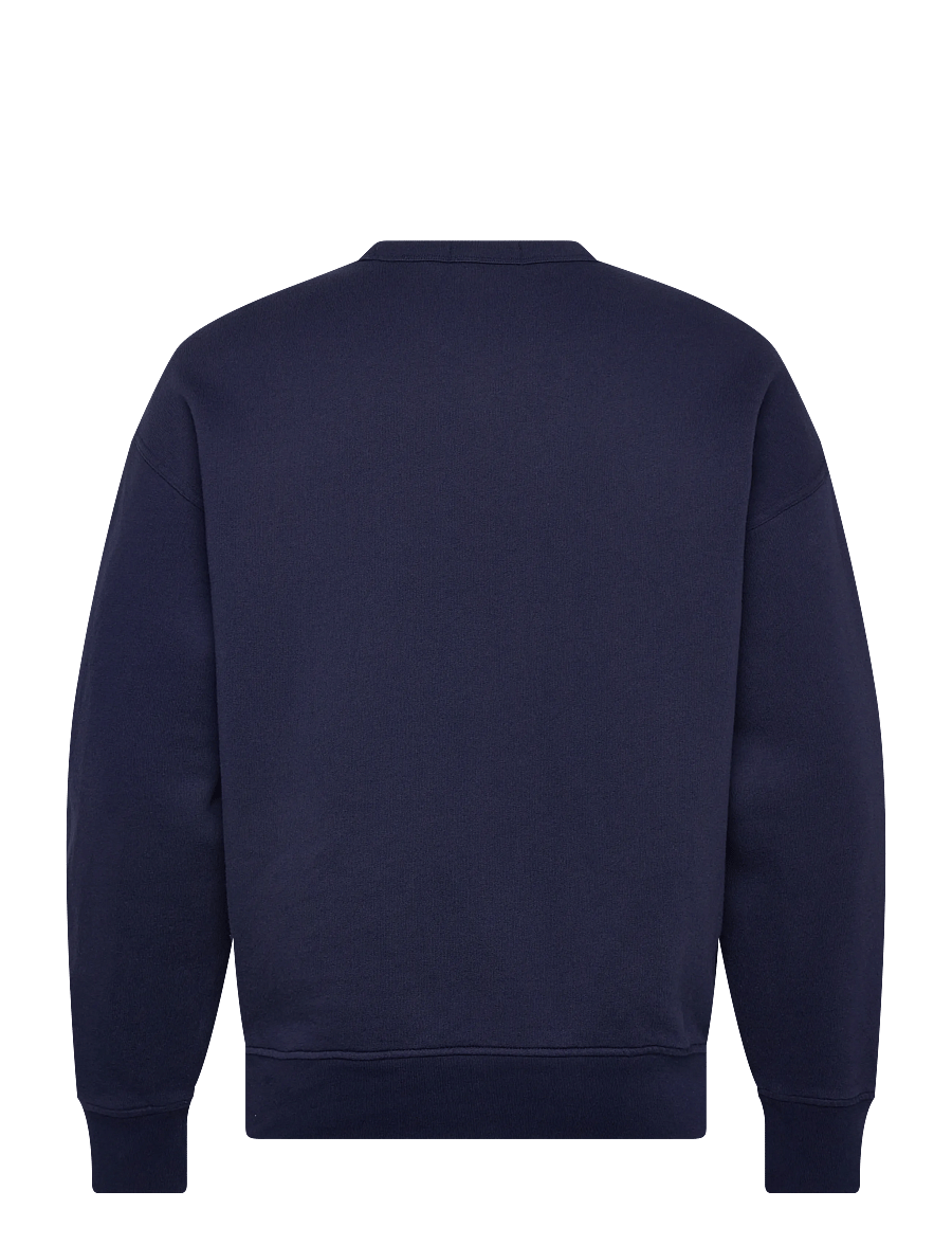 Polo Ralph Lauren - Relaxed Fit Fleece Graphic Sweatshirt - hettupeysur - newport navy - 1