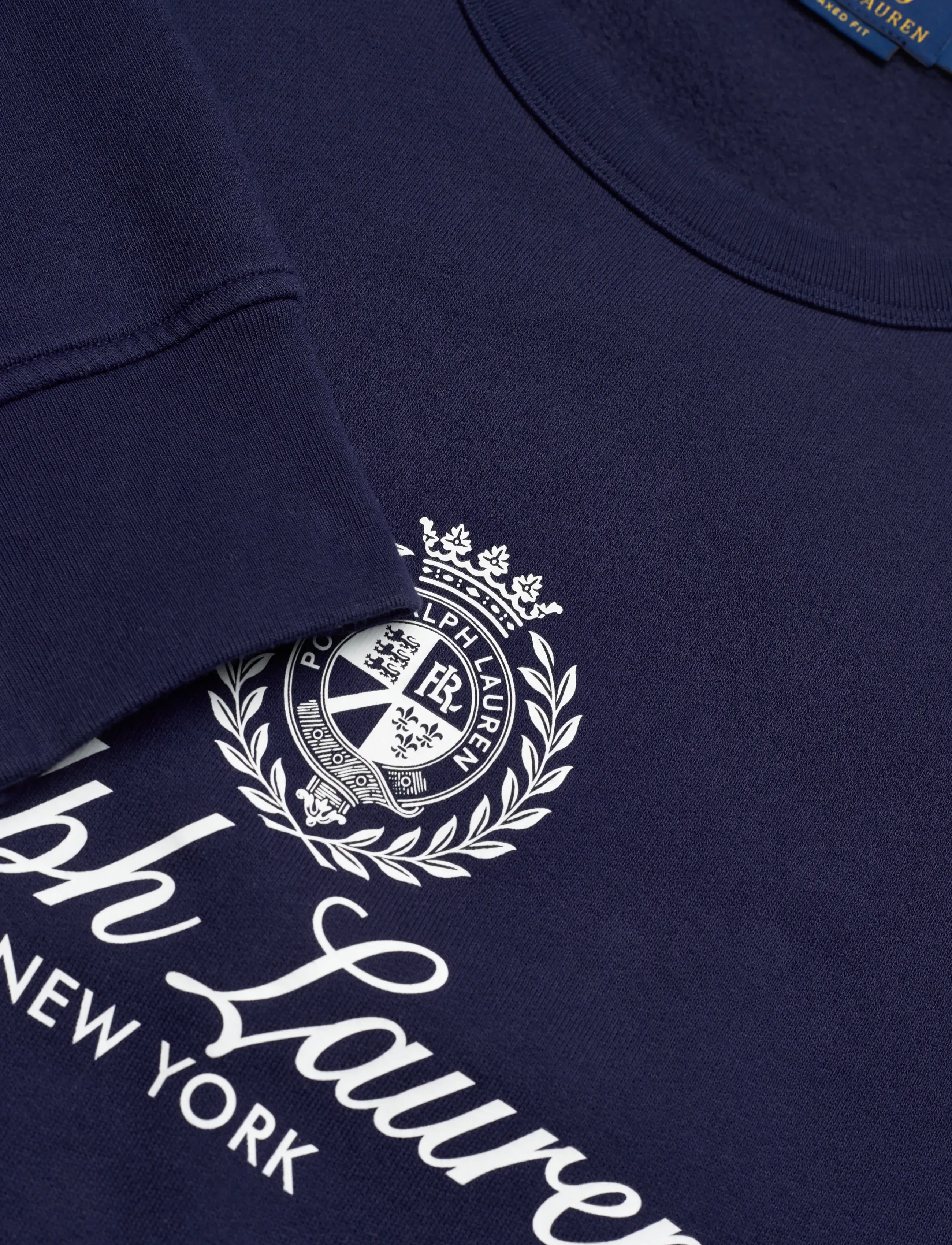 Polo Ralph Lauren - Relaxed Fit Fleece Graphic Sweatshirt - hettupeysur - newport navy - 2