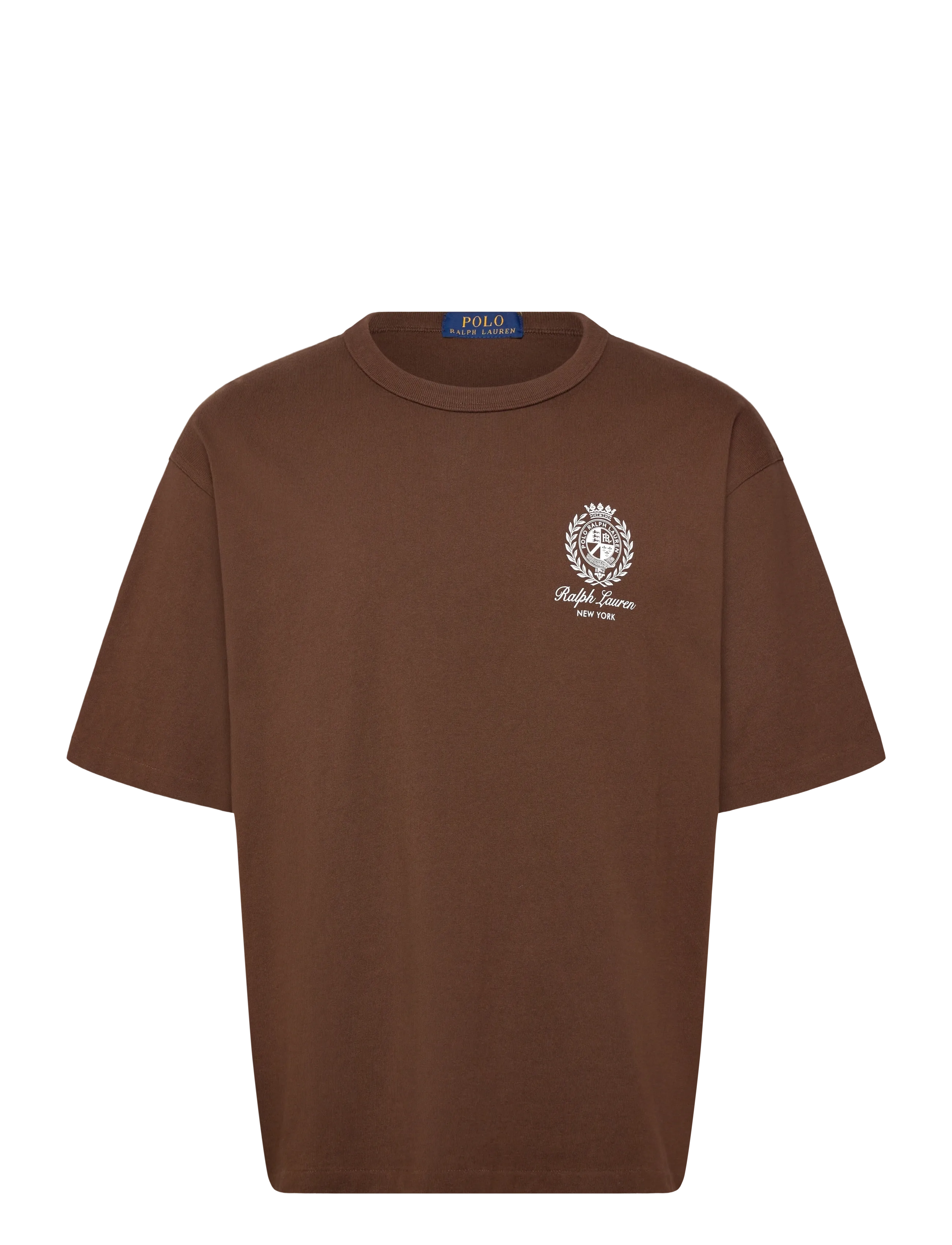 Polo Ralph Lauren - Relaxed Fit Jersey Graphic T-Shirt - lühikeste varrukatega t-särgid - branch brown - 0