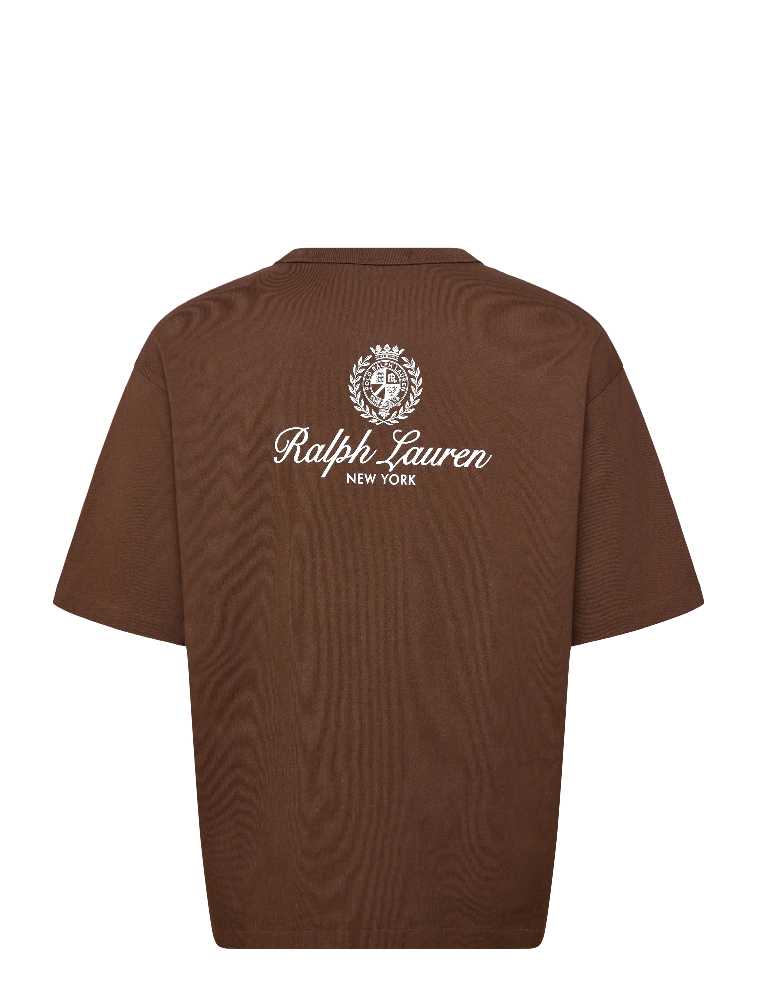 Polo Ralph Lauren - Relaxed Fit Jersey Graphic T-Shirt - kortærmede t-shirts - branch brown - 1