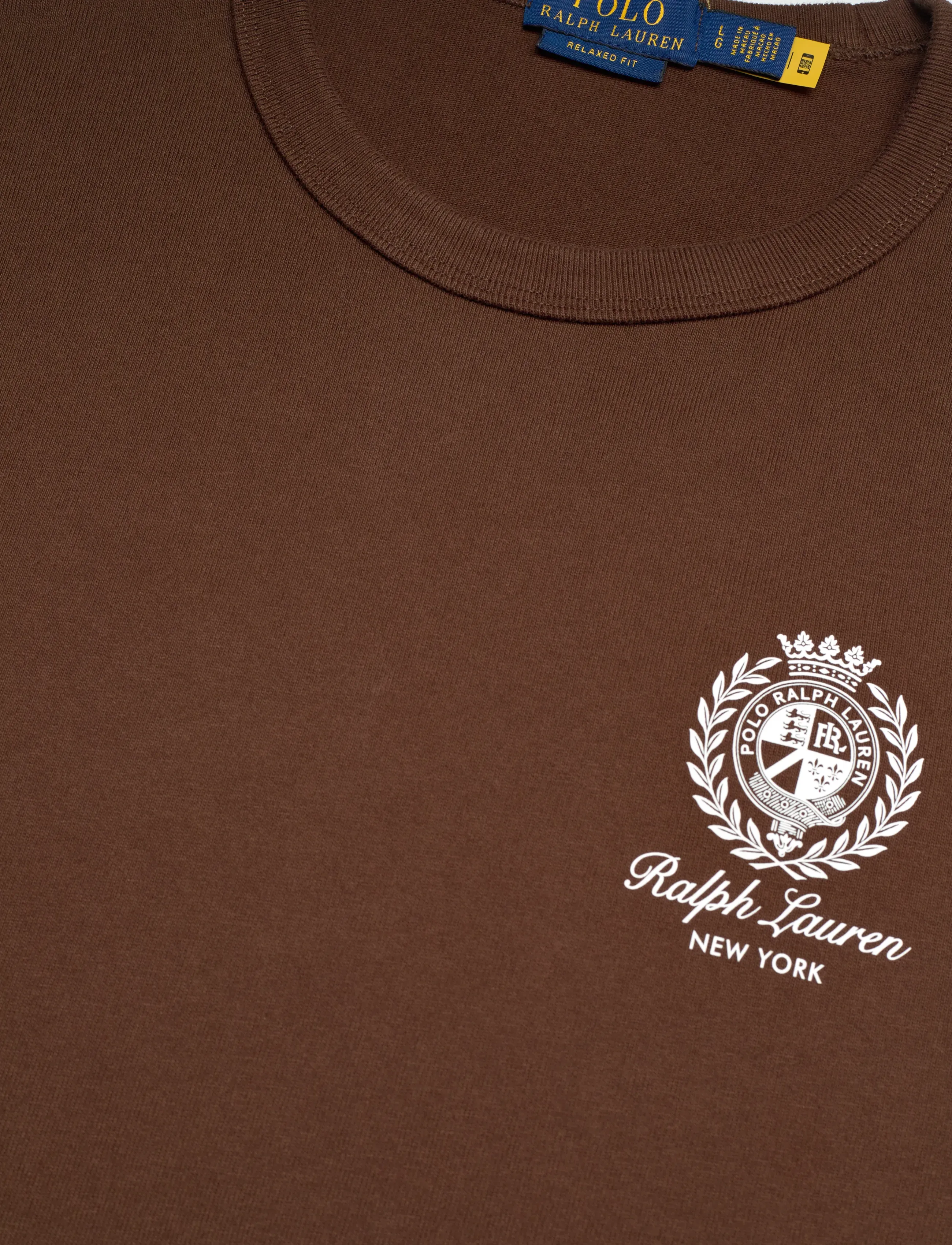 Polo Ralph Lauren - Relaxed Fit Jersey Graphic T-Shirt - kortærmede t-shirts - branch brown - 2
