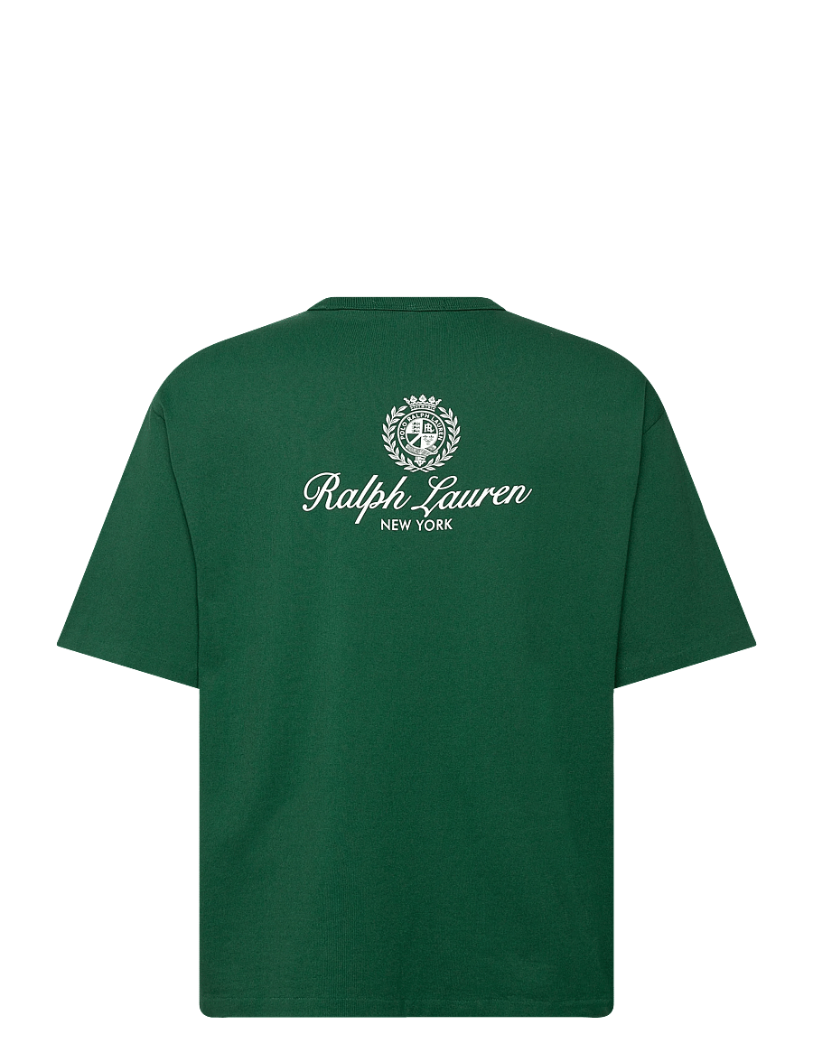 Polo Ralph Lauren - Relaxed Fit Jersey Graphic T-Shirt - kurzärmelige t-shirts - new forest - 2