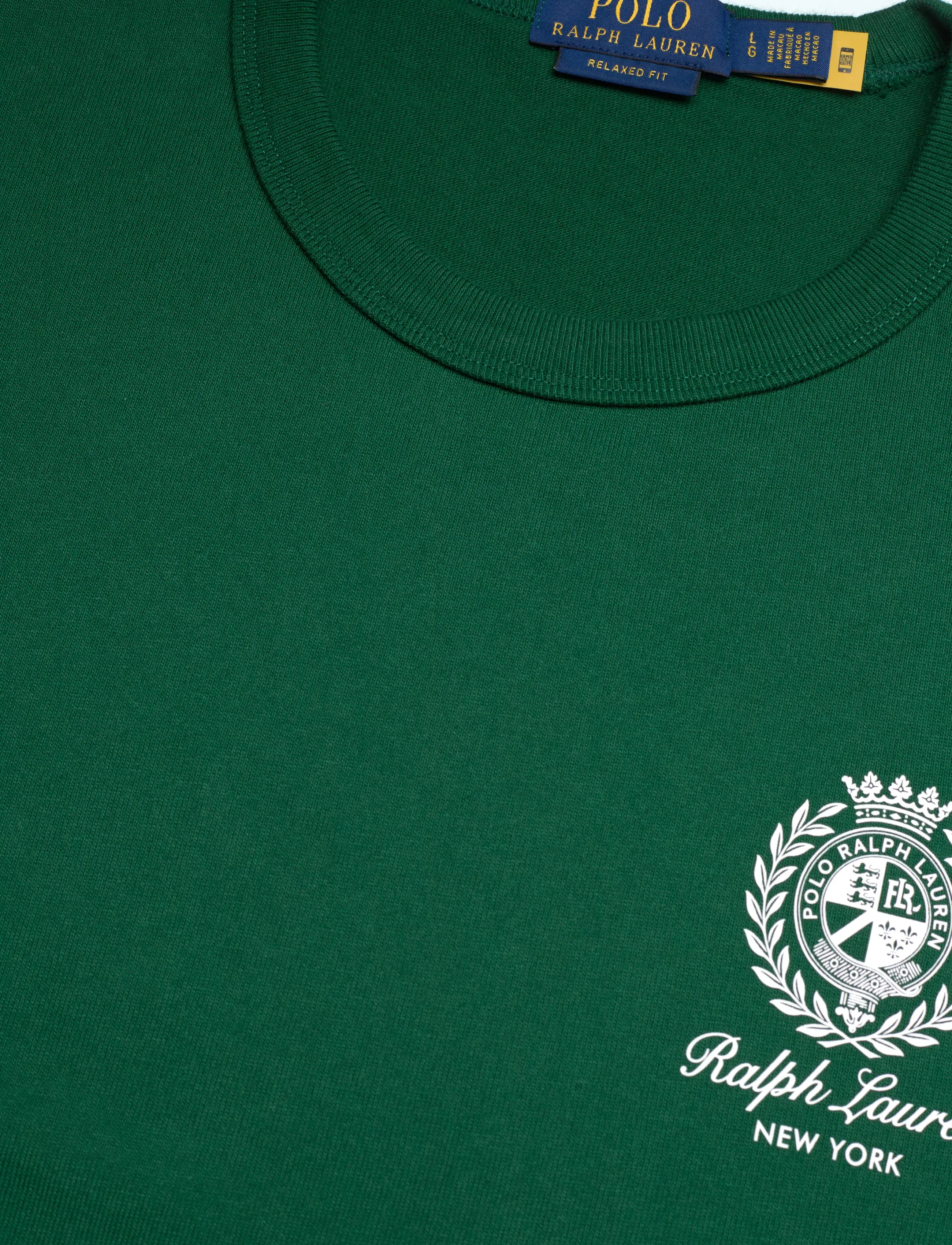 Polo Ralph Lauren - Relaxed Fit Jersey Graphic T-Shirt - kortærmede t-shirts - new forest - 4