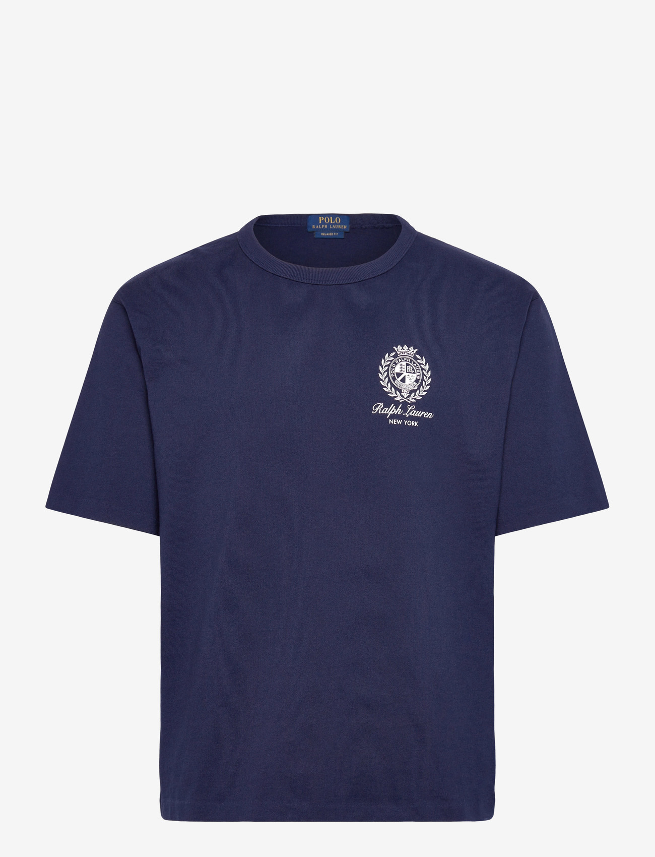 Polo Ralph Lauren - Relaxed Fit Jersey Graphic T-Shirt - t-shirts - newport navy - 0