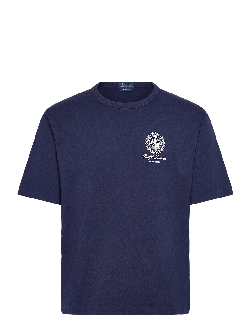 Polo Ralph Lauren - Relaxed Fit Jersey Graphic T-Shirt - t-shirts - newport navy - 0