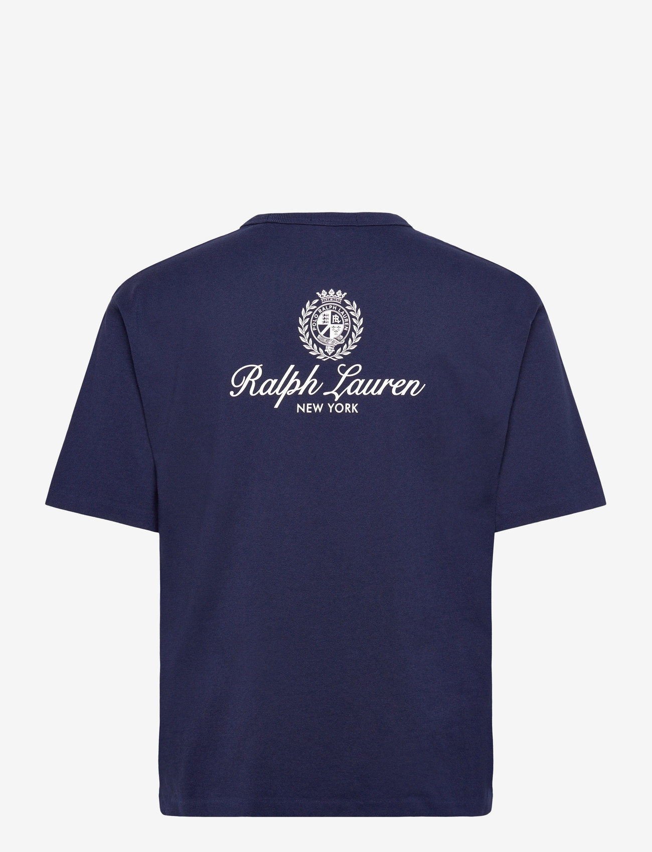 Polo Ralph Lauren - Relaxed Fit Jersey Graphic T-Shirt - t-shirts - newport navy - 1