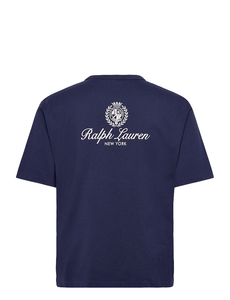 Polo Ralph Lauren - Relaxed Fit Jersey Graphic T-Shirt - t-shirts - newport navy - 1