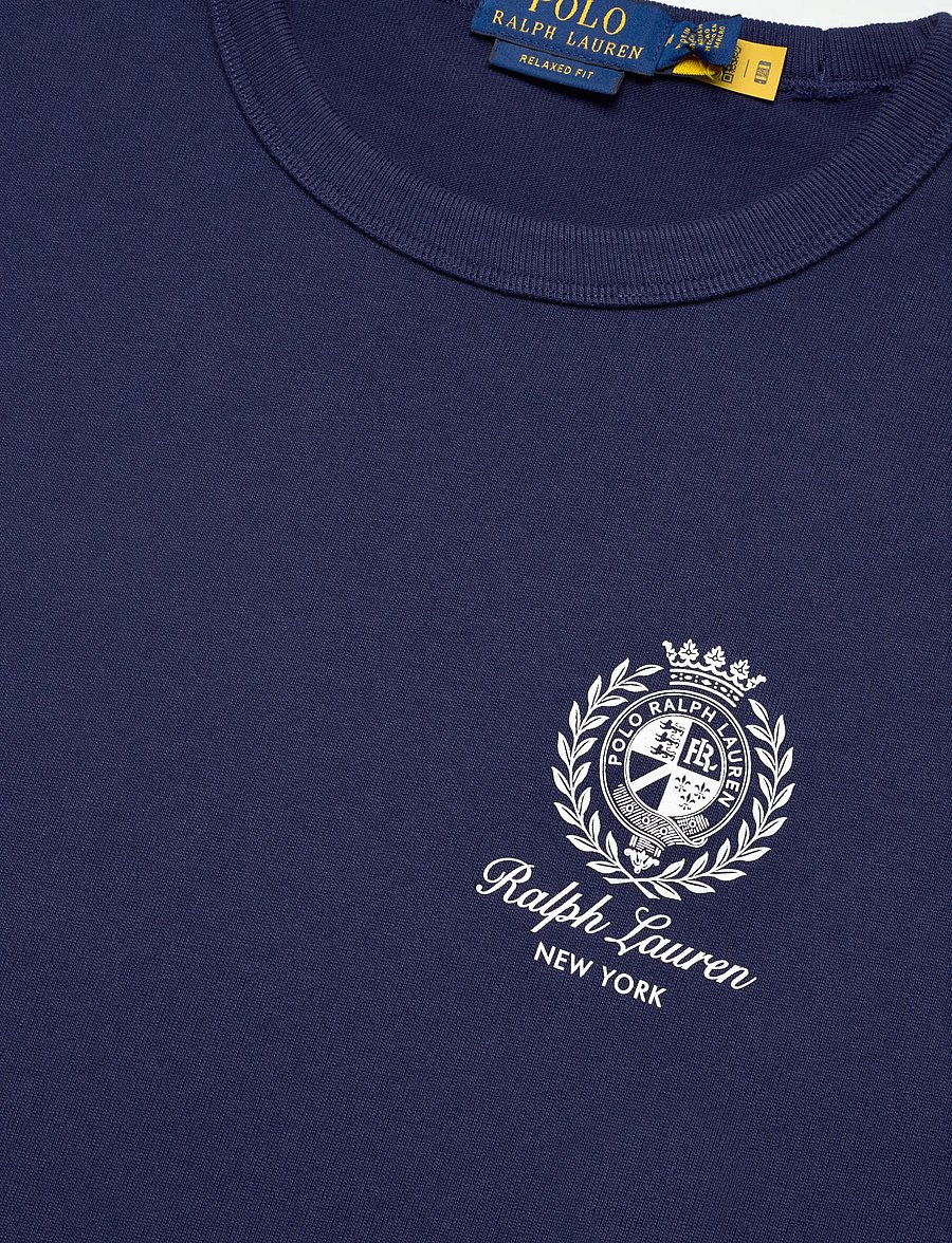 Polo Ralph Lauren - Relaxed Fit Jersey Graphic T-Shirt - kurzärmelige t-shirts - newport navy - 2