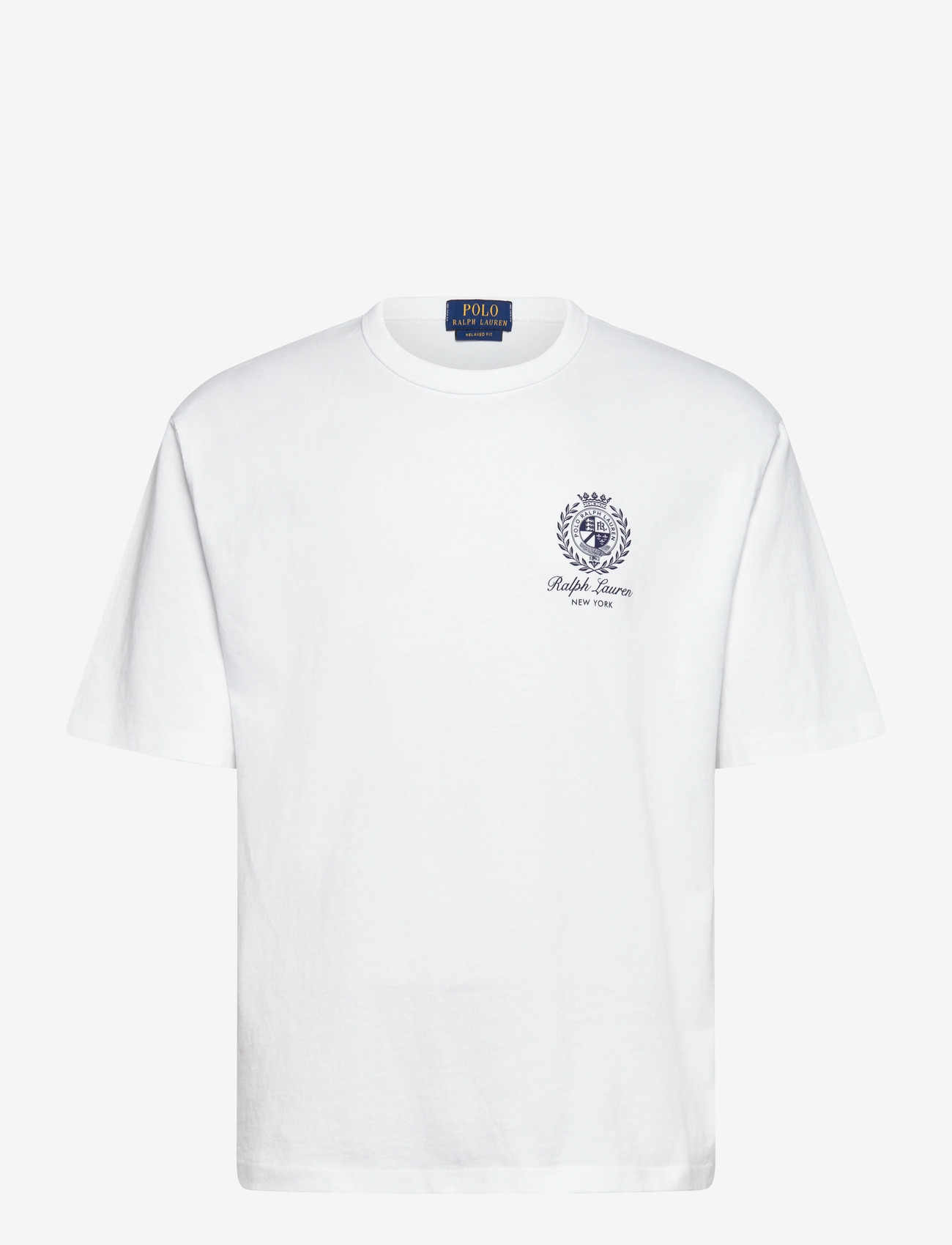 Polo Ralph Lauren - Relaxed Fit Jersey Graphic T-Shirt - lühikeste varrukatega t-särgid - white - 0