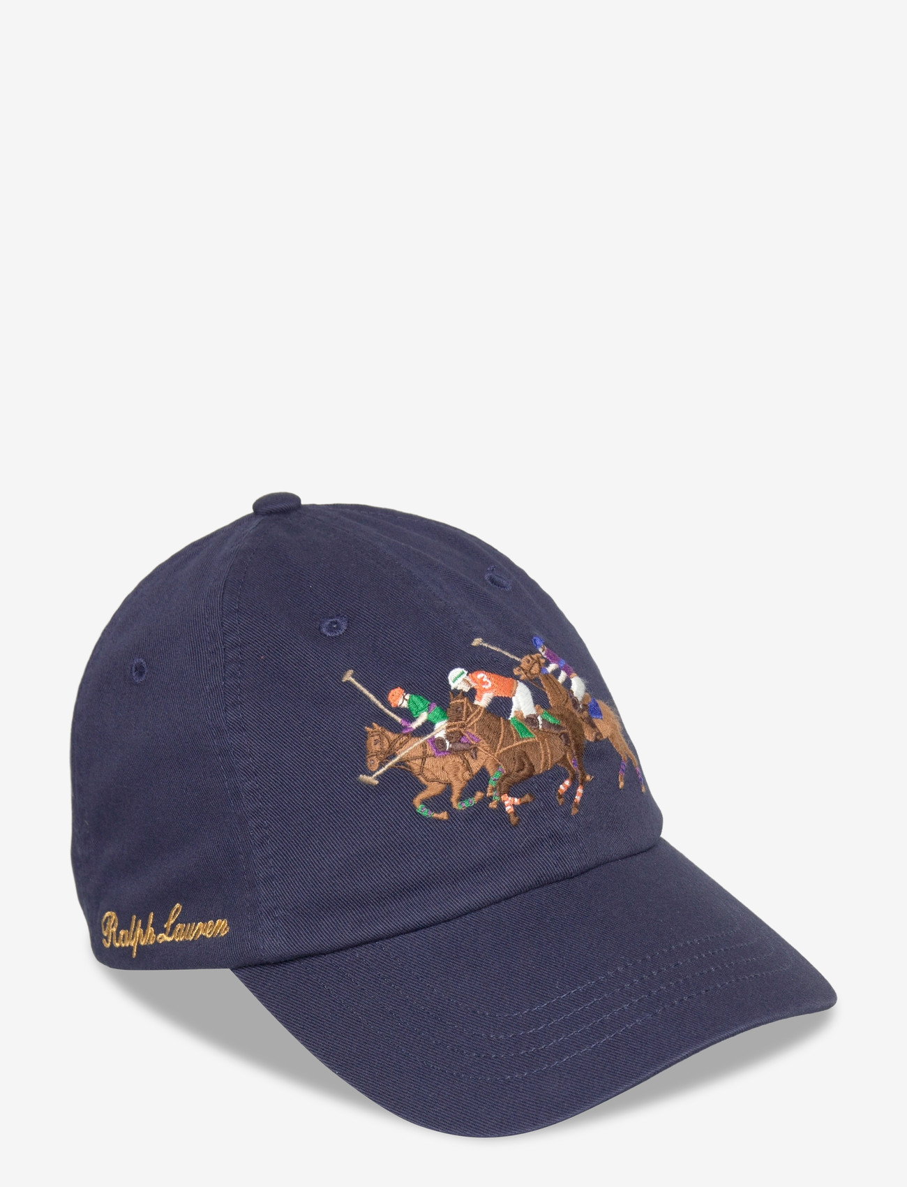 Polo Ralph Lauren - Triple-Pony Twill Ball Cap - huer & kasketter - newport navy - 0