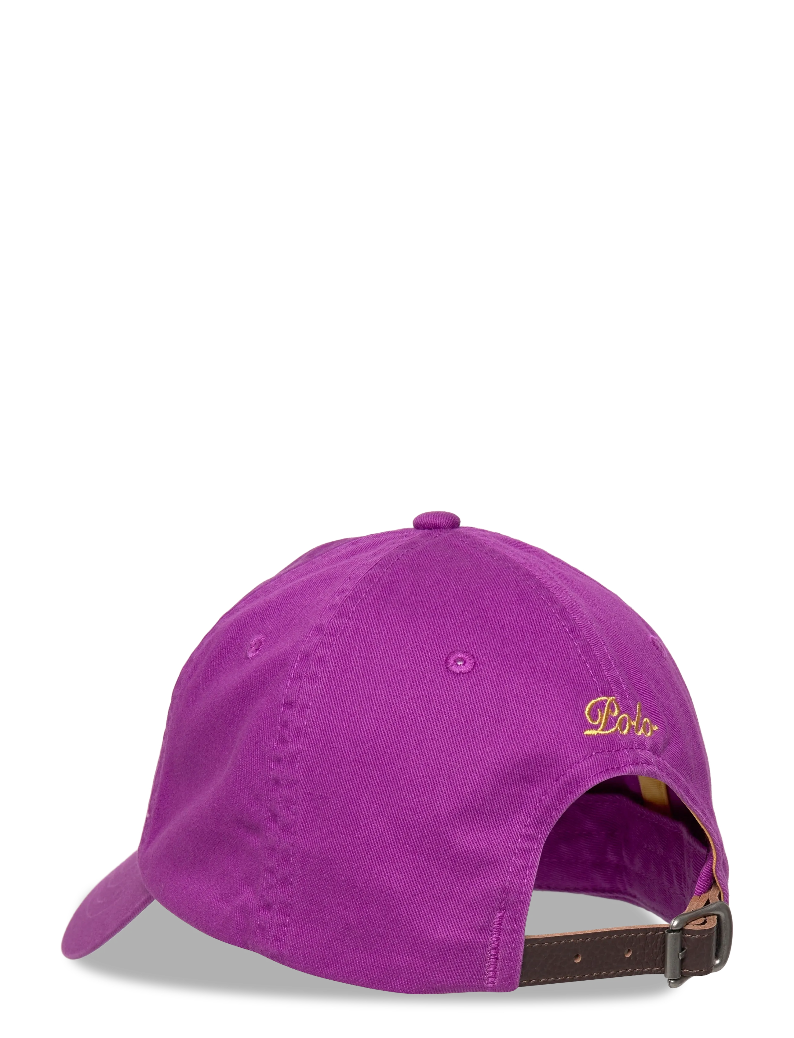 Polo Ralph Lauren - Triple-Pony Twill Ball Cap - kasketter - purple dawn - 1