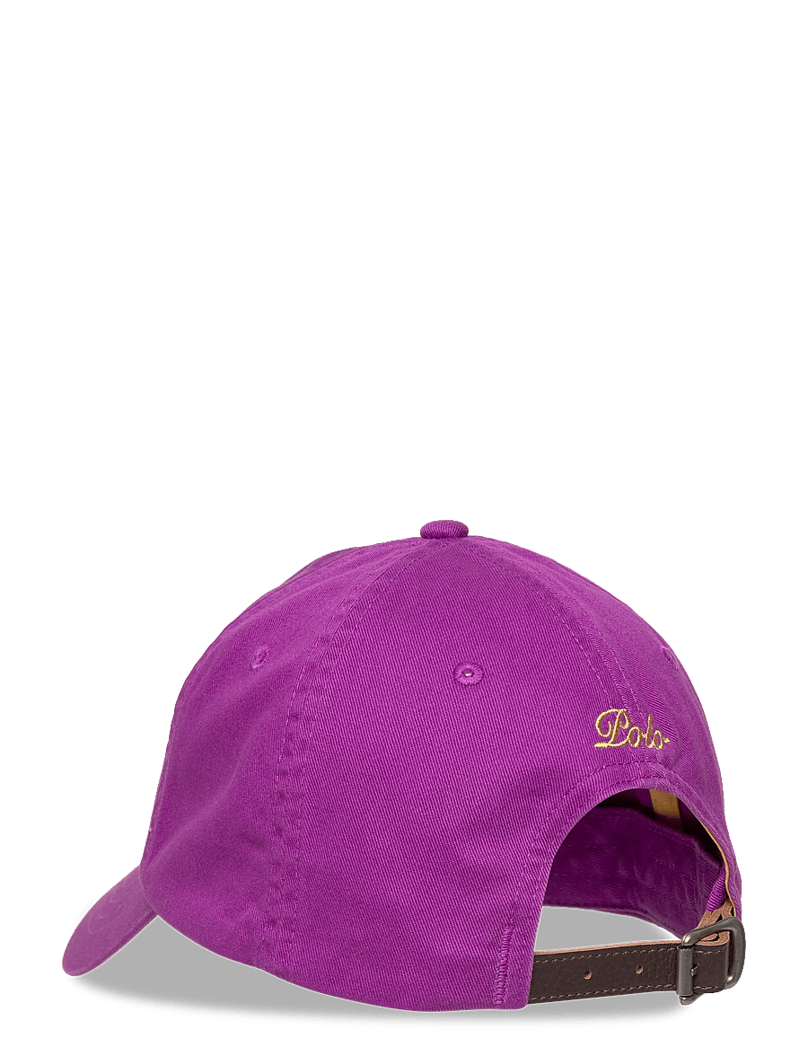 Polo Ralph Lauren - Triple-Pony Twill Ball Cap - kasketter - purple dawn - 1