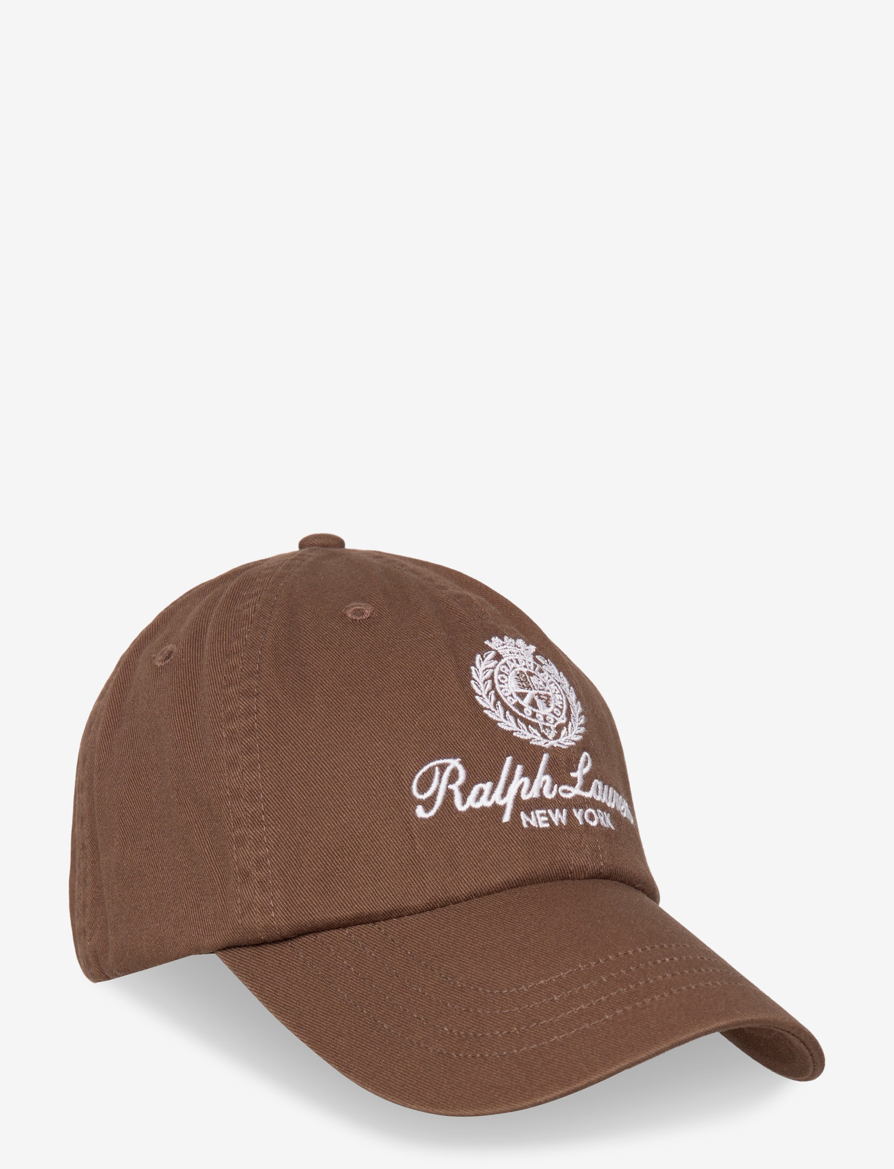 Polo Ralph Lauren - Crest-Embroidered Twill Ball Cap - kappen - branch brown - 0