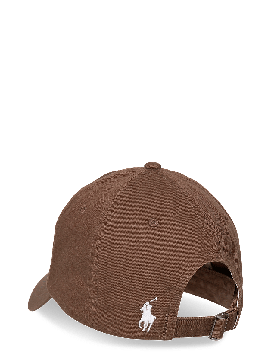 Polo Ralph Lauren - Crest-Embroidered Twill Ball Cap - caps - branch brown - 1