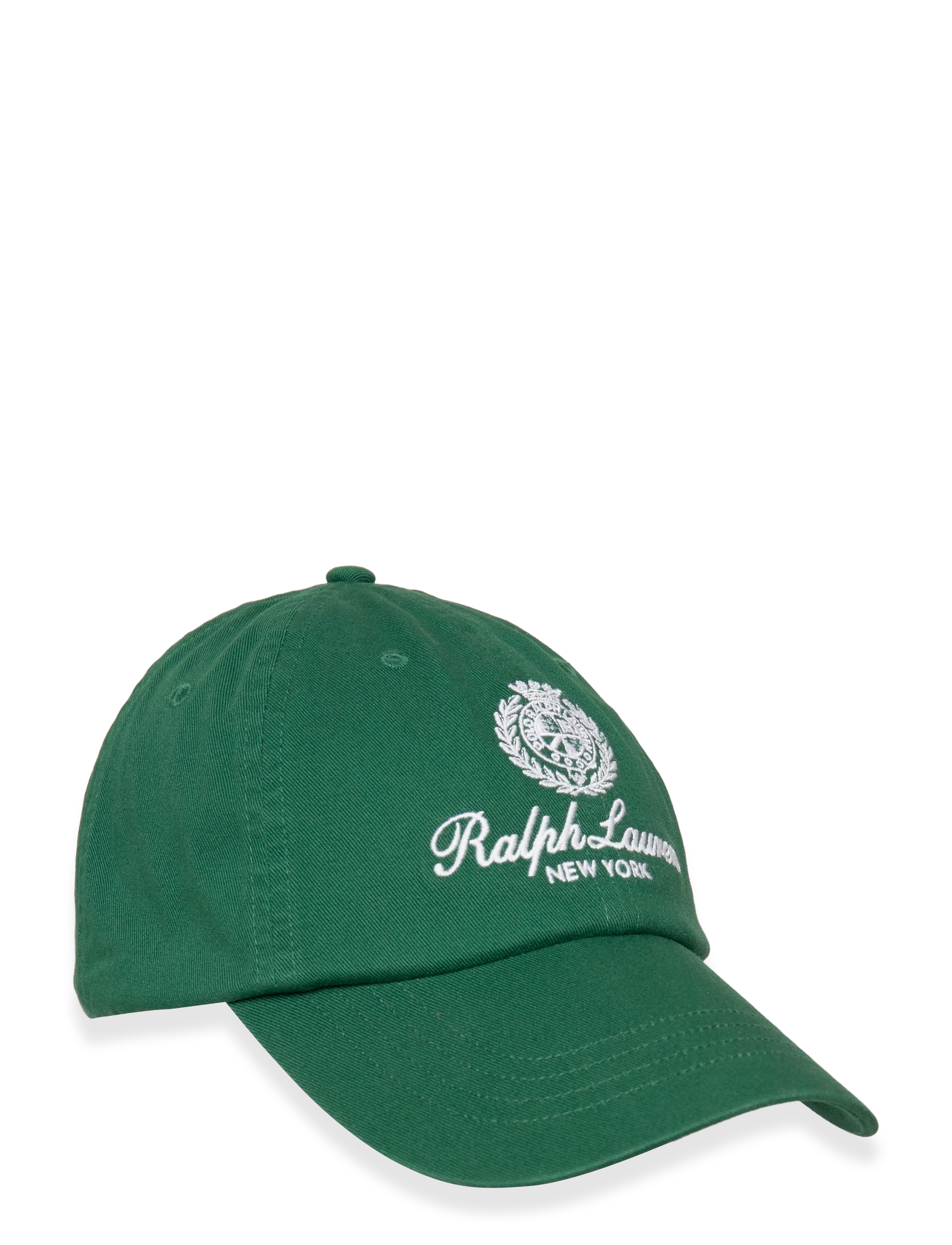 Polo Ralph Lauren Crest-Embroidered Twill Ball Cap, One Size, Headwear, Grün - Caps, Männerswear