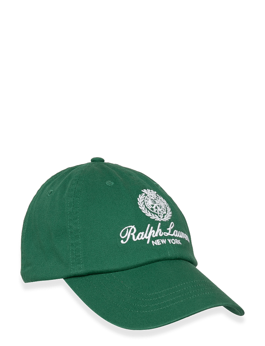 Polo Ralph Lauren - Crest-Embroidered Twill Ball Cap - kepurės su snapeliu - new forest - 0