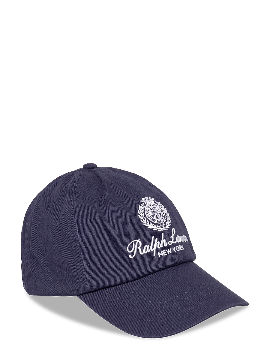 Polo Ralph Lauren - Crest-Embroidered Twill Ball Cap - nokamütsid - newport navy - 0
