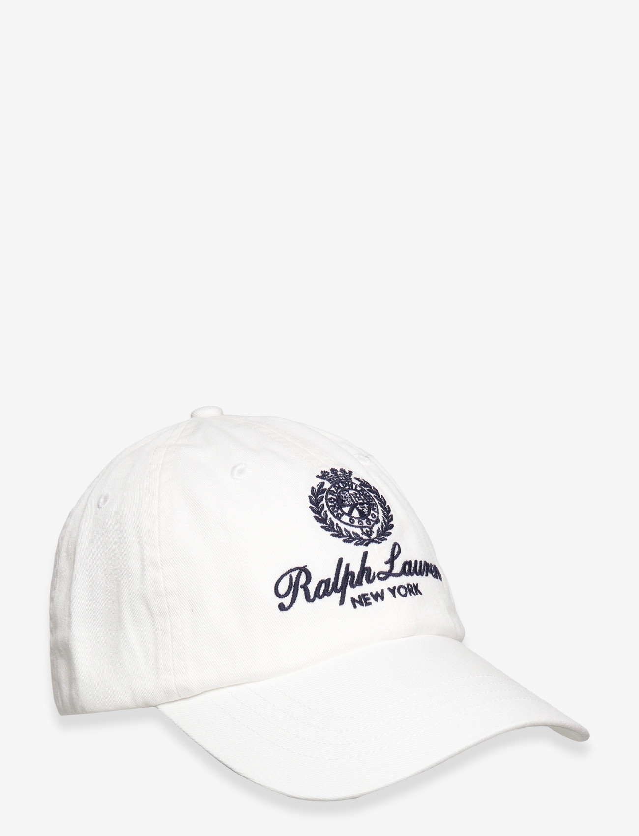 Polo Ralph Lauren - Crest-Embroidered Twill Ball Cap - kasketter - paper white - 0