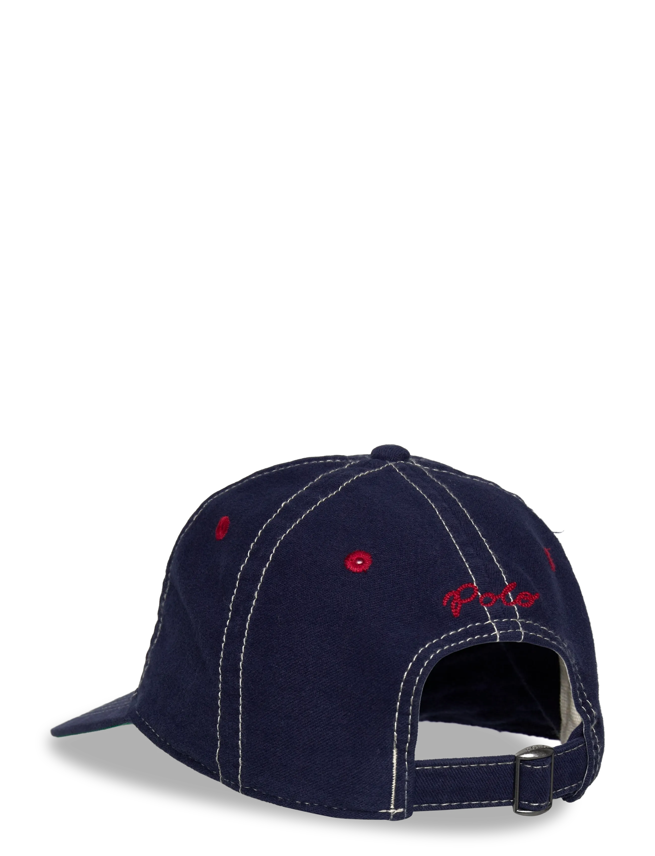 Polo Ralph Lauren - CHAMOIS-WVN-CAP - derhúfur - newport navy - 1