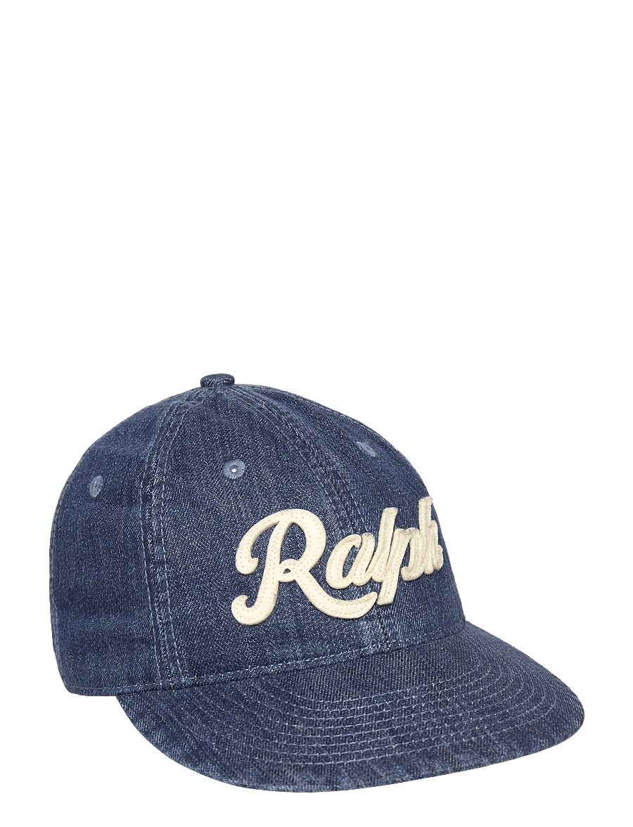 Polo Ralph Lauren - DENIM-WVN-CAP - kasketter - denim - 0