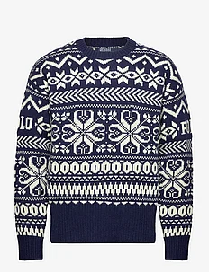 Snowflake Wool-Blend Sweater, Polo Ralph Lauren
