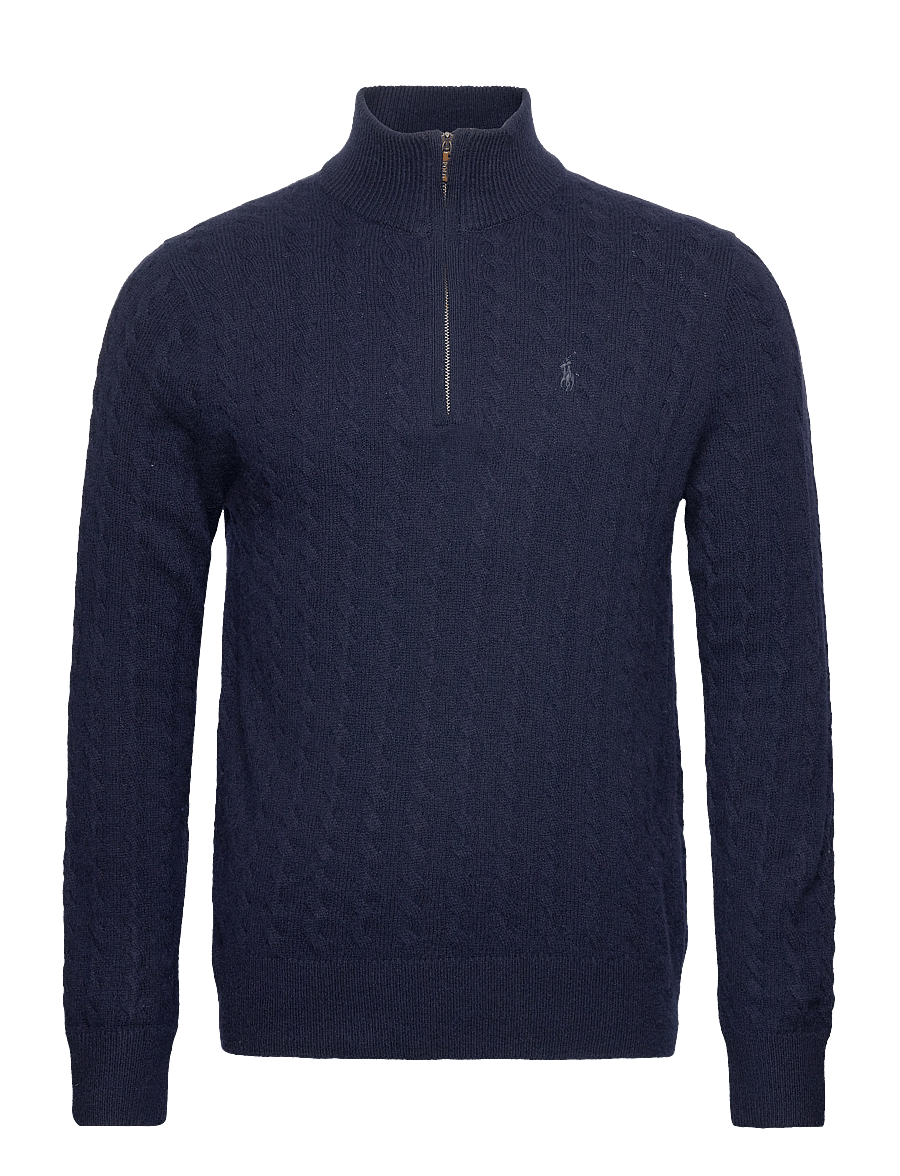 Polo Ralph Lauren - Cable-Knit Wool-Cotton Sweater - hunter navy - 0