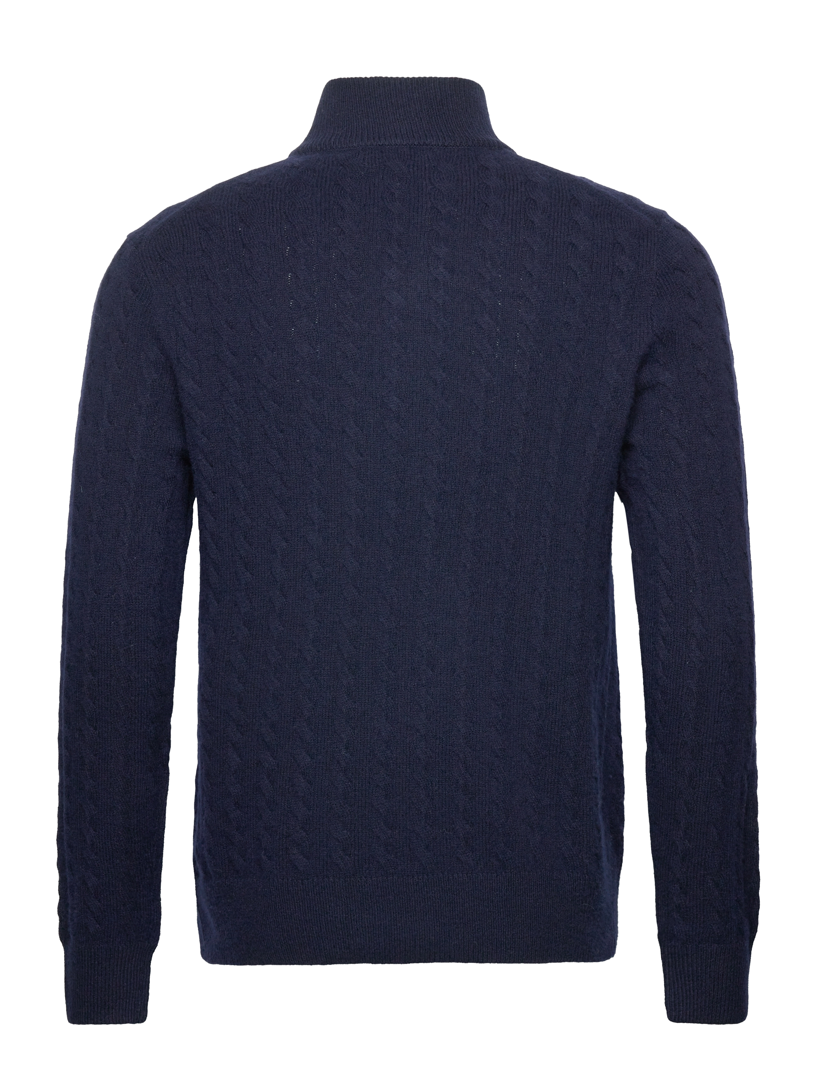 Polo Ralph Lauren - Cable-Knit Wool-Cotton Sweater - hunter navy - 1