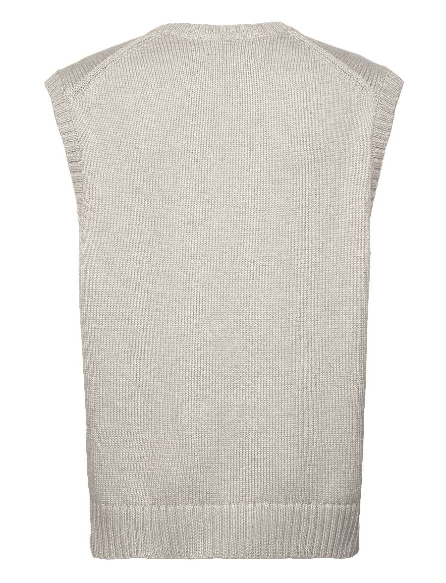 Polo Ralph Lauren - Big Fit Cotton Sweater Vest - andover heather - 1