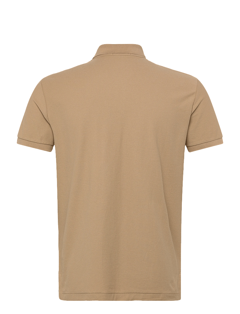 Polo Ralph Lauren - HONEYCOMB TEXTURE-KNT-POLO - kurzärmelig - coastal beige - 1