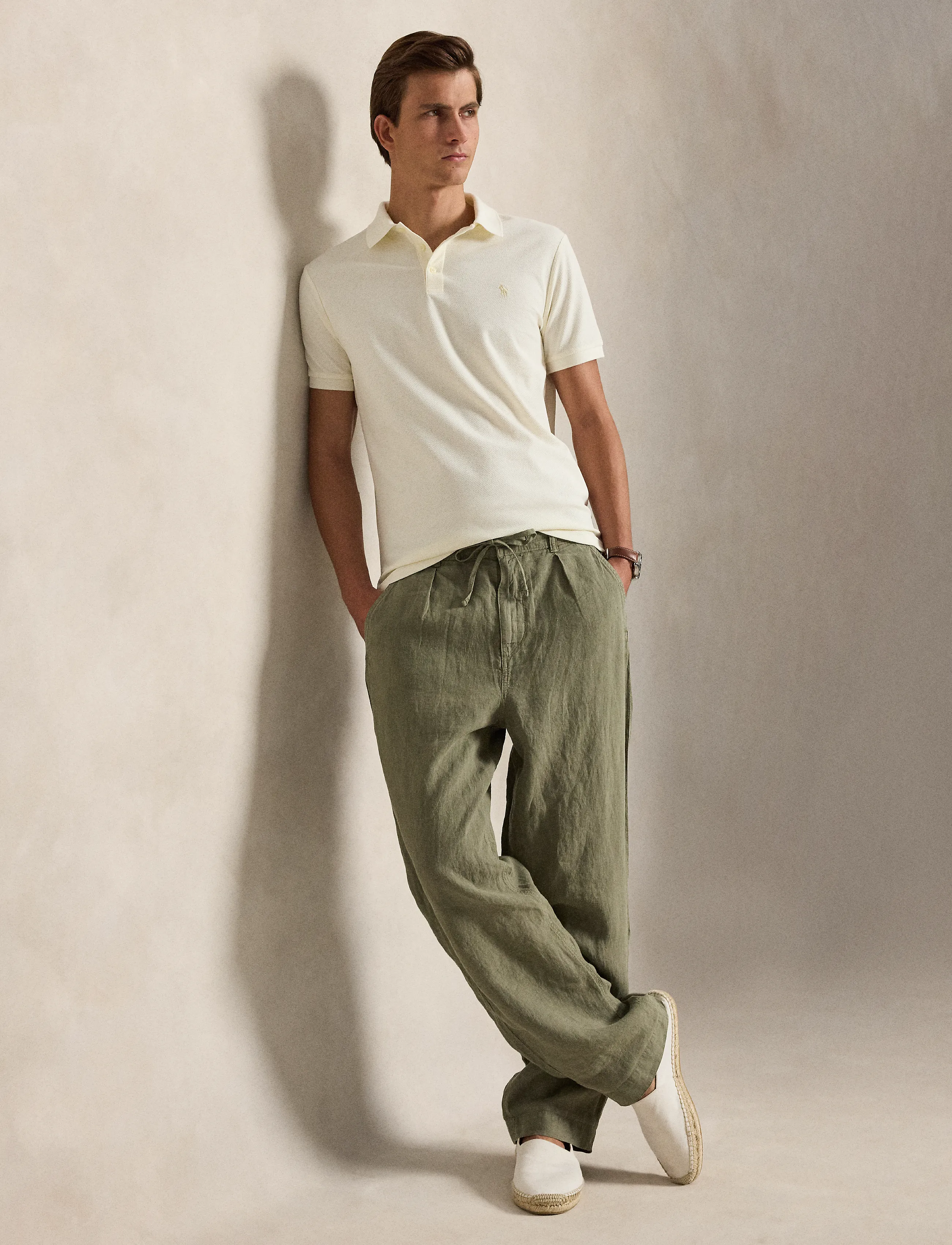 Custom Slim Fit Honeycomb-Mesh Polo 3