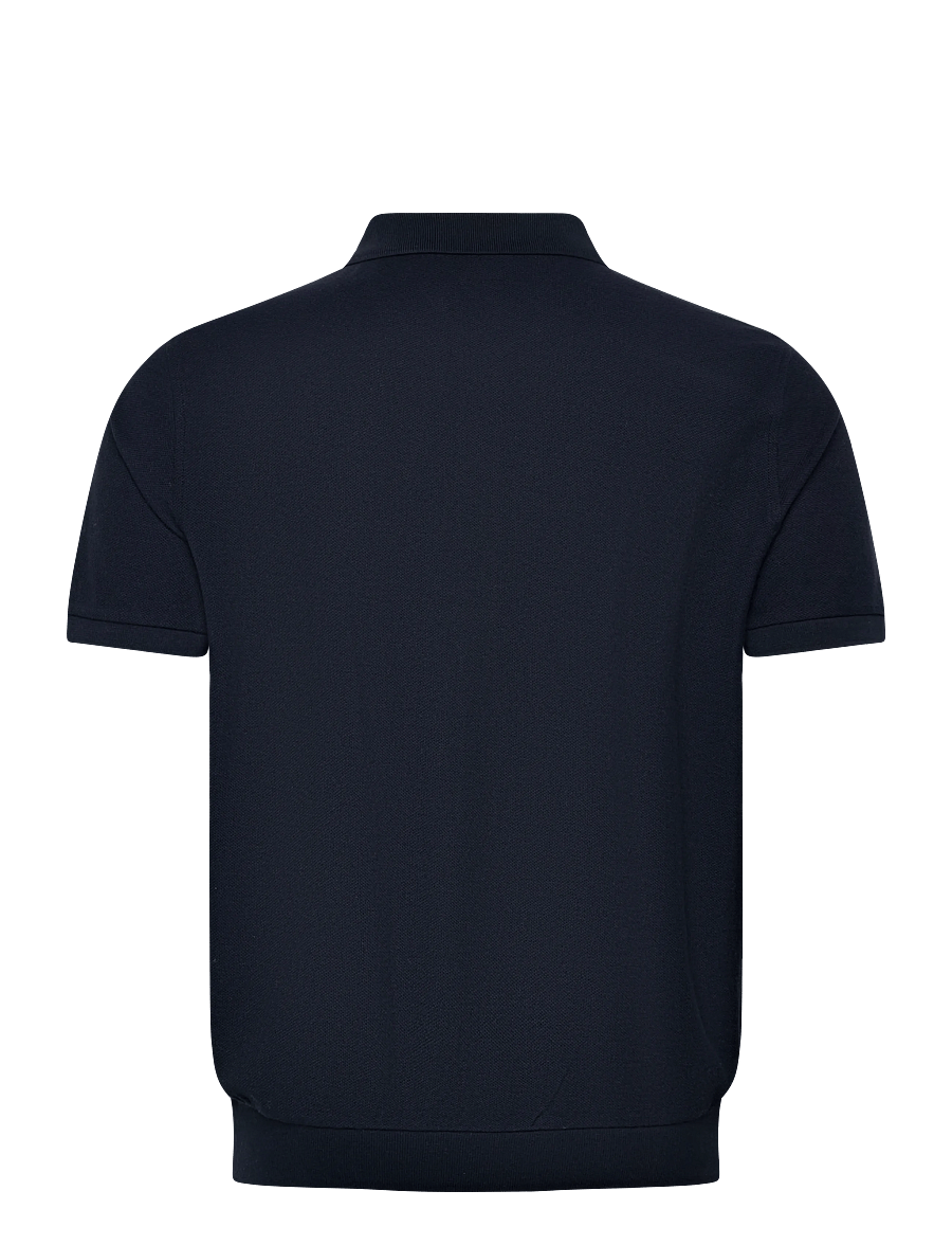 Polo Ralph Lauren - Standard Fit Honeycomb-Mesh Shirt - knitted polos - aviator navy - 1