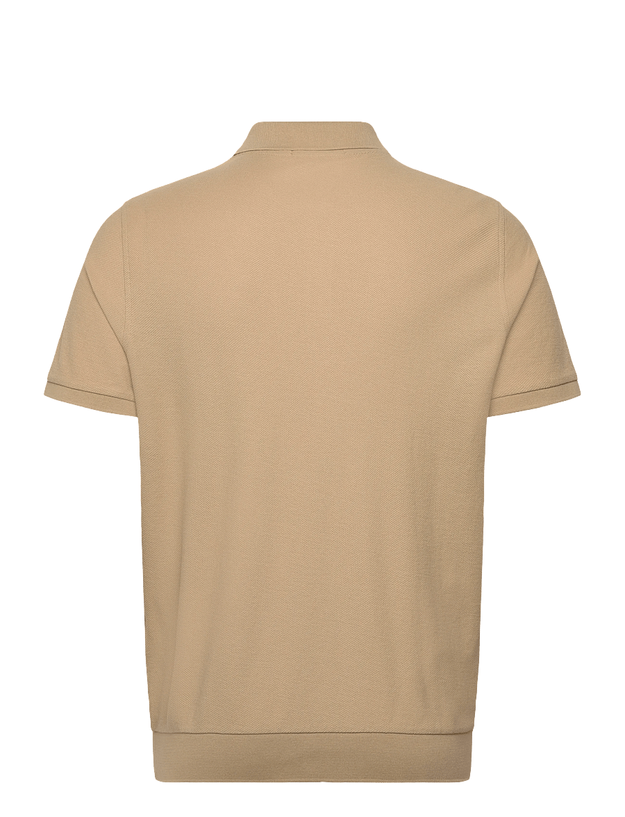 Polo Ralph Lauren - Standard Fit Honeycomb-Mesh Shirt - stickade pikéer - coastal beige - 1