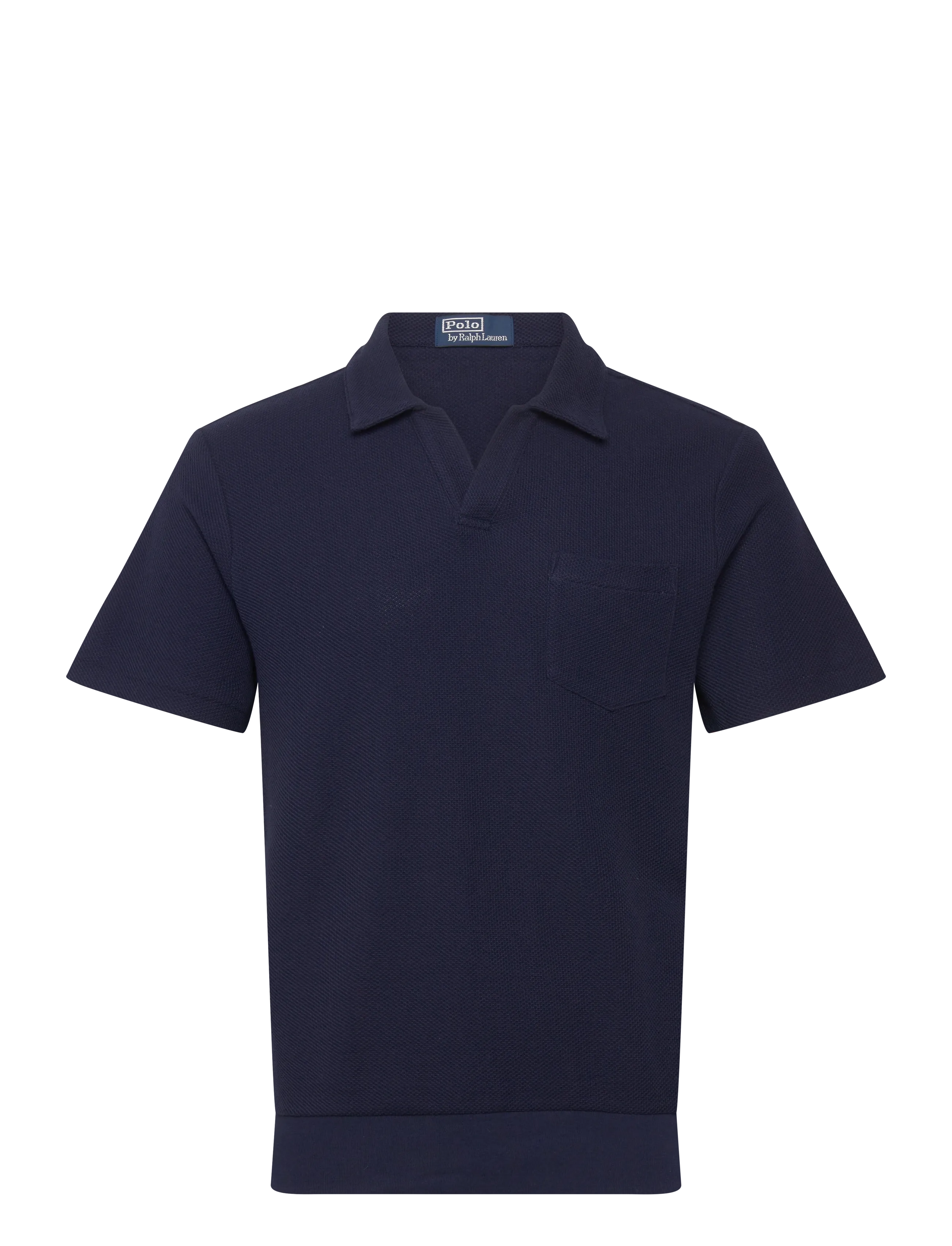 Polo Ralph Lauren Standard Fit Honeycomb-Mesh Polo Shirt - Pikéer - CRUISE NAVY / navy