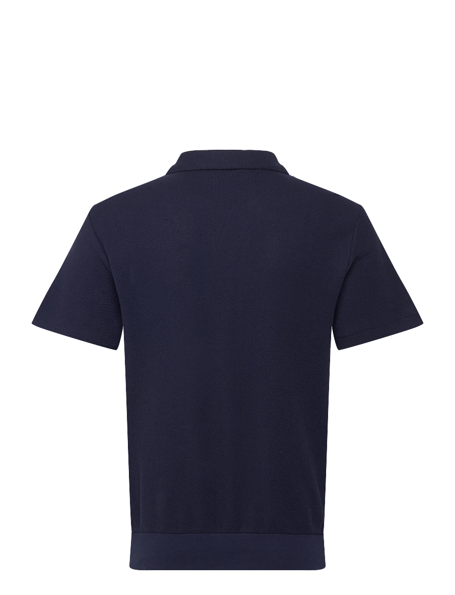 Polo Ralph Lauren - Standard Fit Honeycomb-Mesh Polo Shirt - kortärmade pikéer - cruise navy - 1