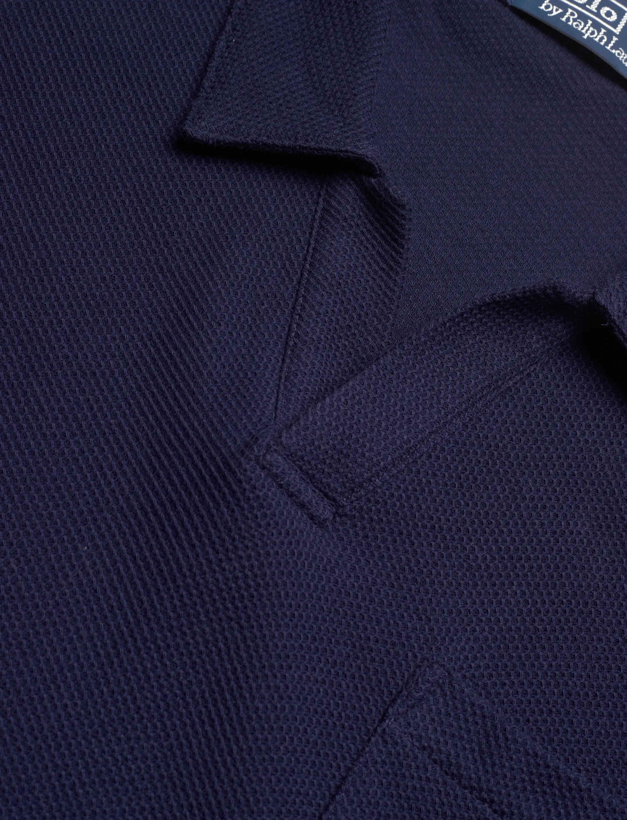 Polo Ralph Lauren - Standard Fit Honeycomb-Mesh Polo Shirt - kortærmede poloer - cruise navy - 2