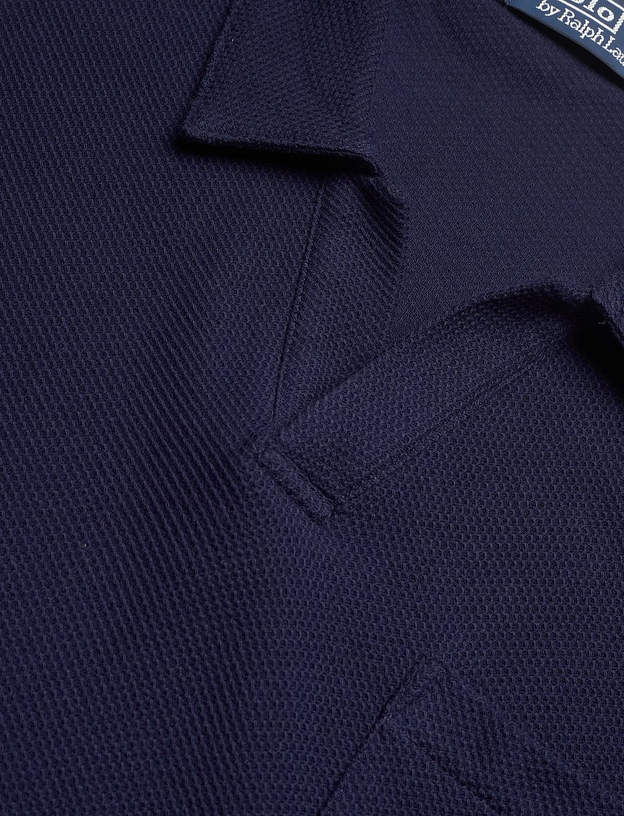 Polo Ralph Lauren - Standard Fit Honeycomb-Mesh Polo Shirt - kortärmade pikéer - cruise navy - 2