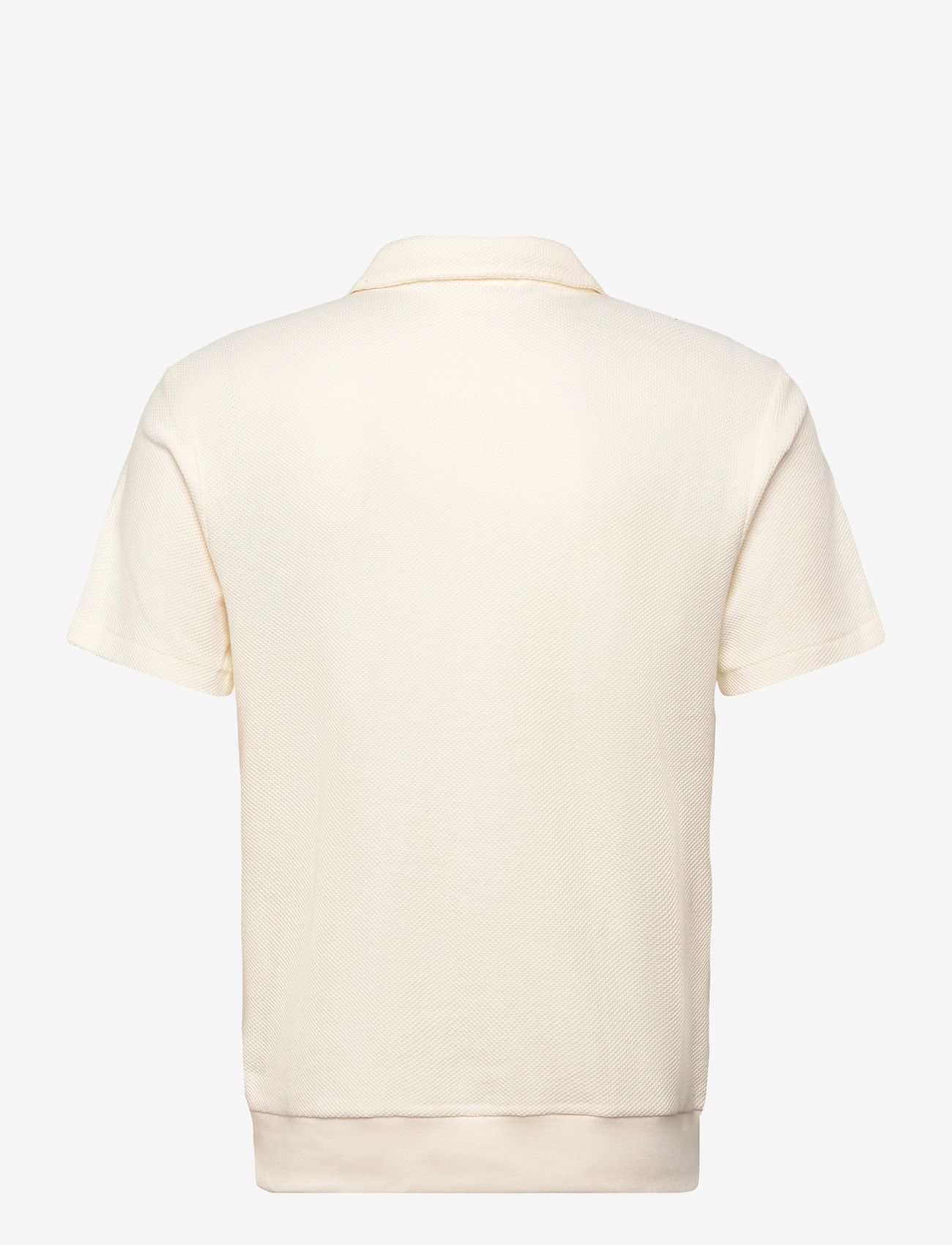 Polo Ralph Lauren - Standard Fit Honeycomb-Mesh Polo Shirt - kortärmade pikéer - pale cream - 1