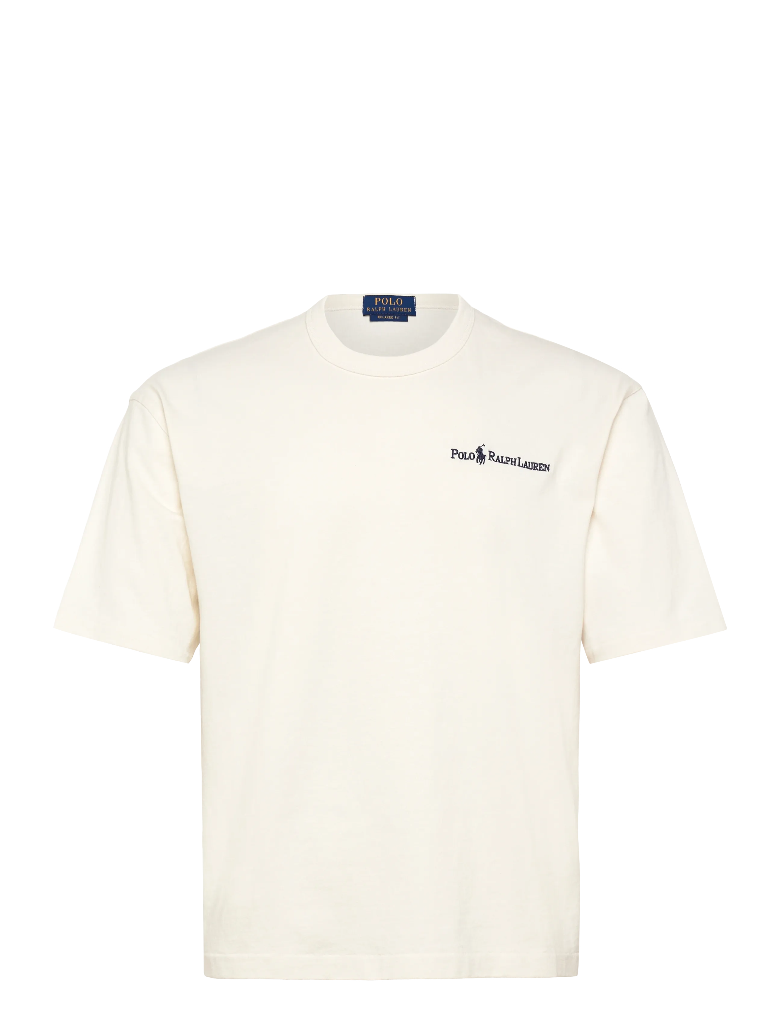 Polo Ralph Lauren 710B13489002, L, Cream, T-Shirts > Kortærmede, Herre