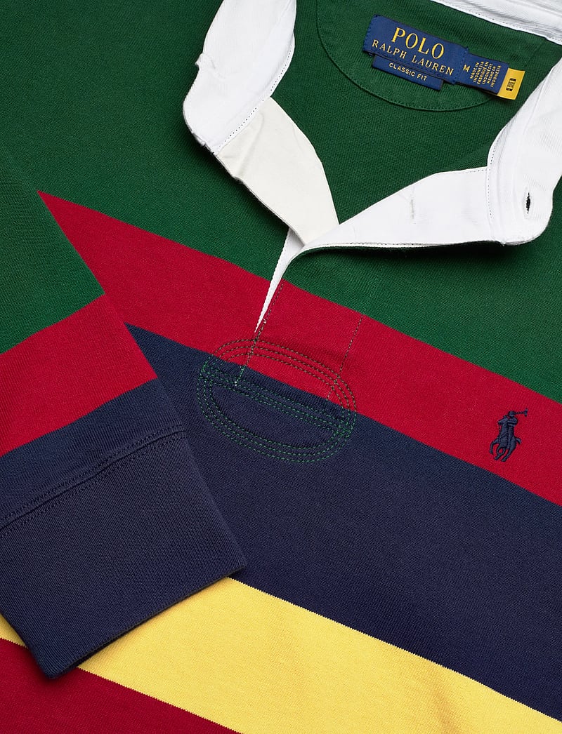 Polo Ralph Lauren - The Iconic Rugby Shirt - langerma pólóbolir - new forest multi - 2
