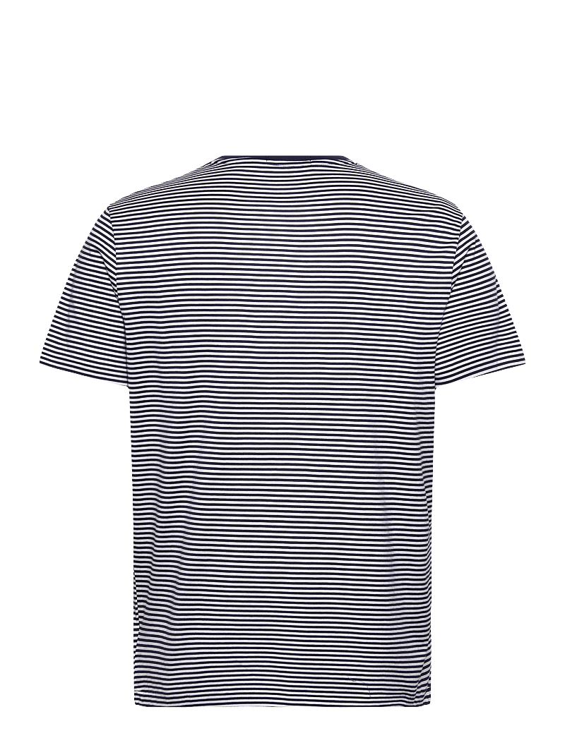 Polo Ralph Lauren - Standard Fit Striped Lisle T-Shirt - kurzärmelig - newport navy/whit - 1