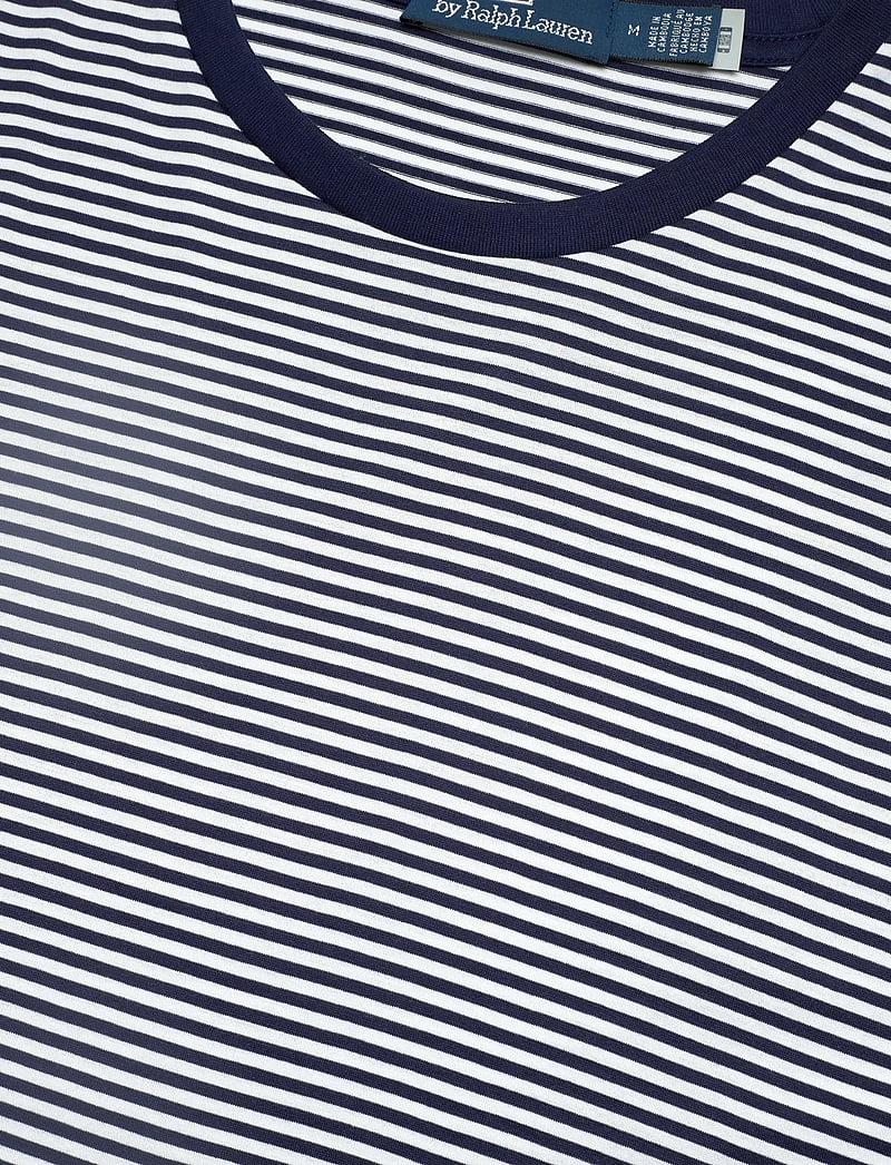 Polo Ralph Lauren - Standard Fit Striped Lisle T-Shirt - kurzärmelig - newport navy/whit - 2