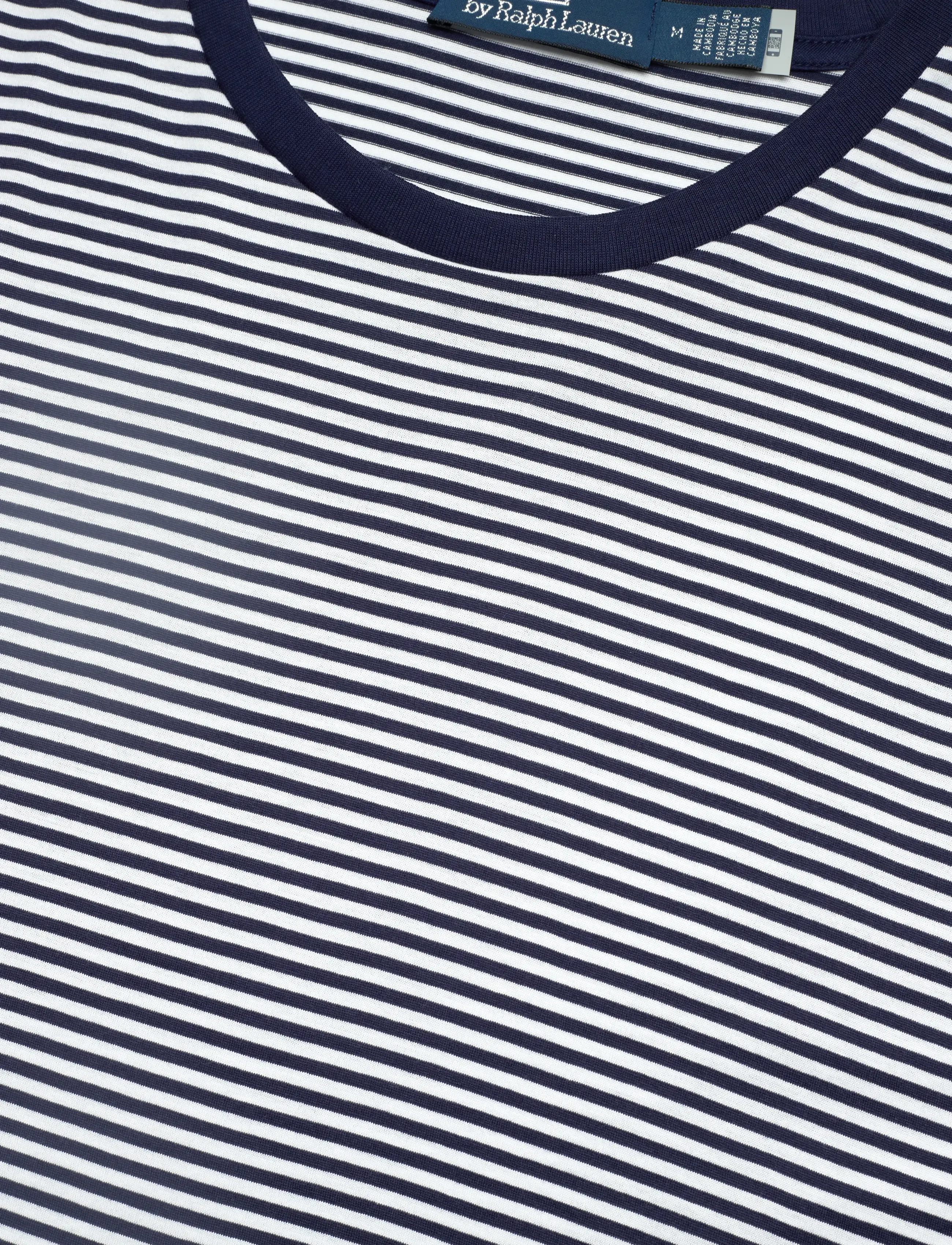 Polo Ralph Lauren - Standard Fit Striped Lisle T-Shirt - lühikeste varrukatega t-särgid - newport navy/whit - 2