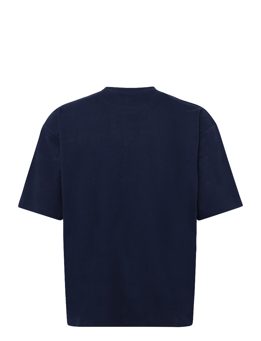 Polo Ralph Lauren - SUEDED HVY JRSY-KNT-T-SHIRT - kurzärmelige t-shirts - newport navy - 1