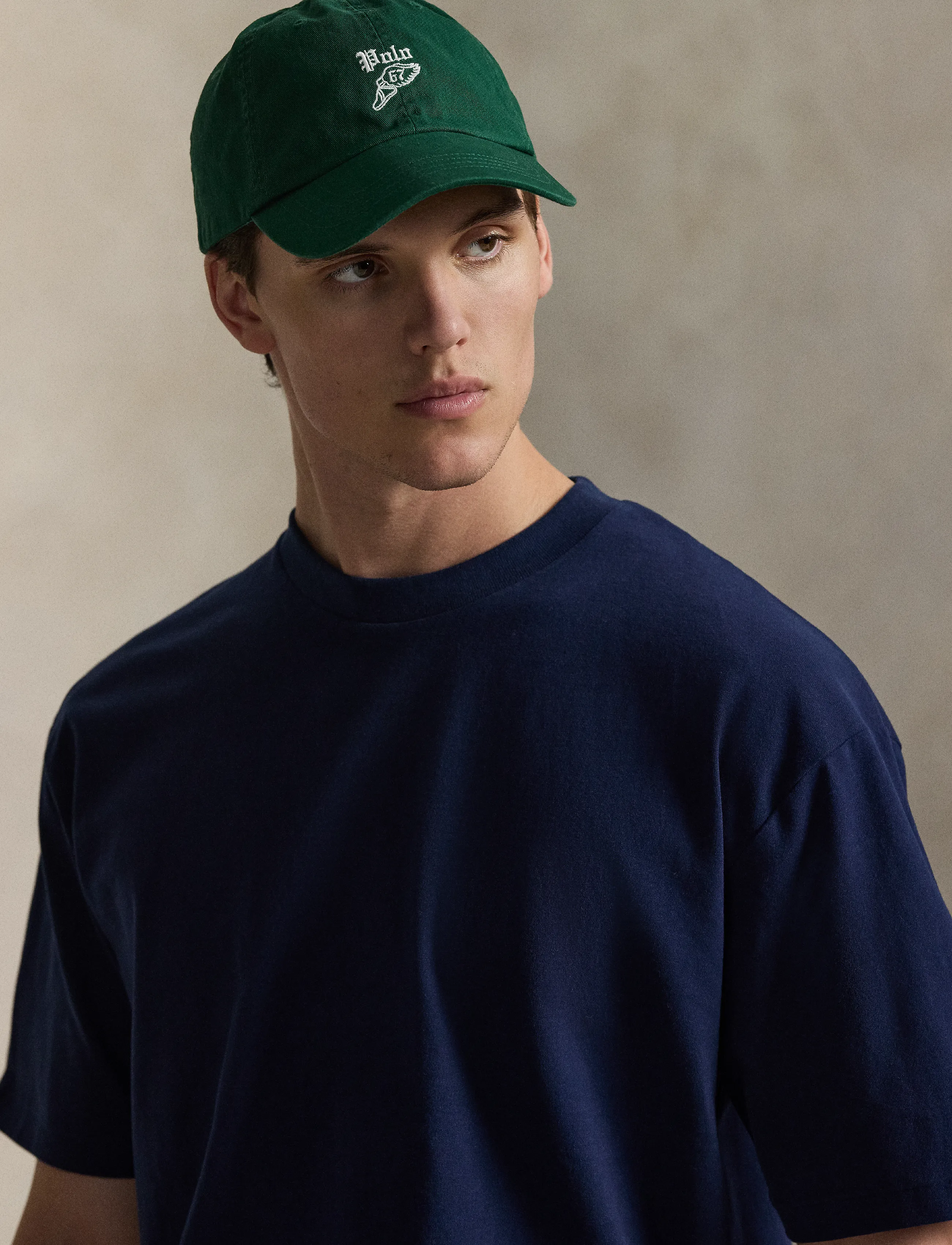 Polo Ralph Lauren - Relaxed Fit Sueded Jersey T-Shirt - kurzärmelige t-shirts - newport navy - 5