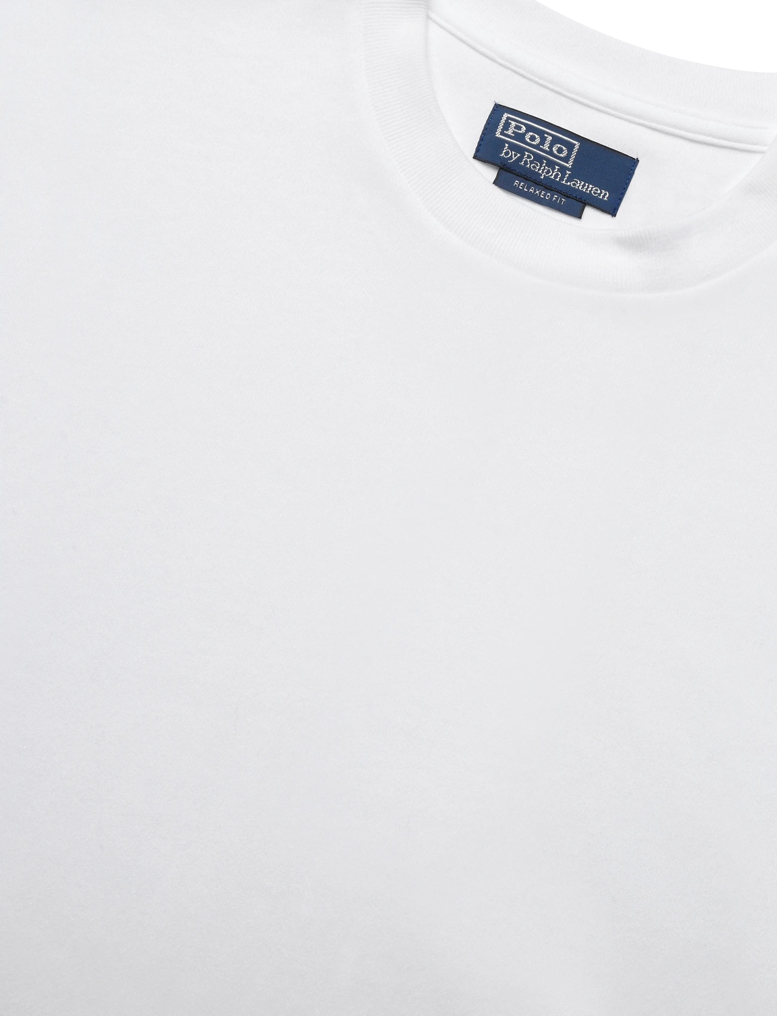 Polo Ralph Lauren - SUEDED HVY JRSY-KNT-T-SHIRT - kurzärmelige t-shirts - white - 2