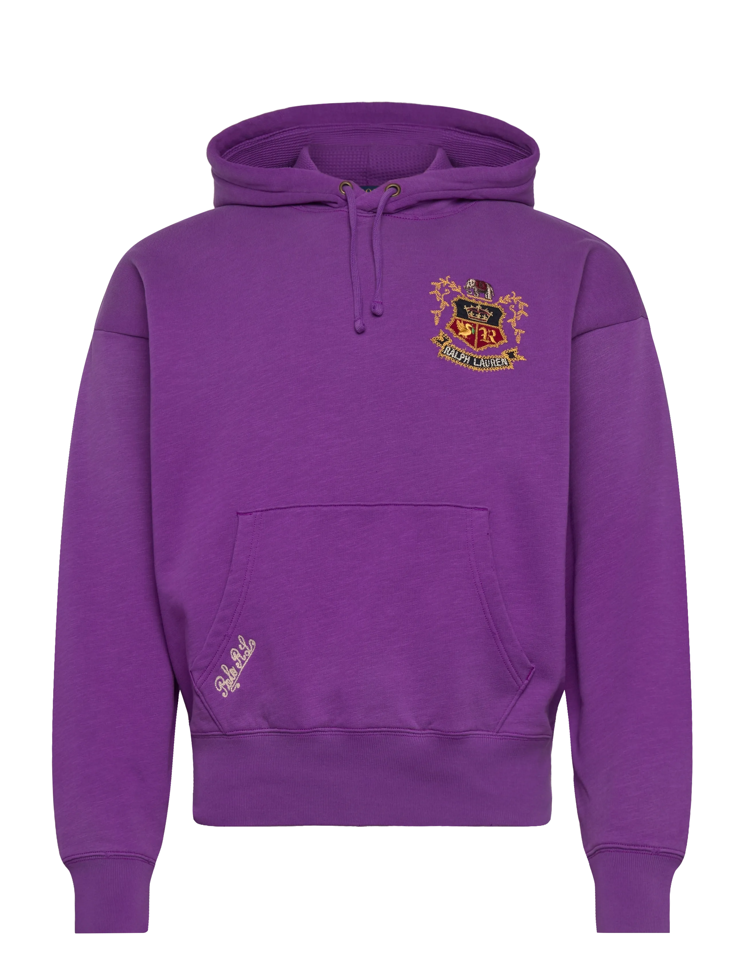 Polo Ralph Lauren Vintage Fit Embroidered Fleece Hoodie - New arrivals - PALOMA PURPLE / purple