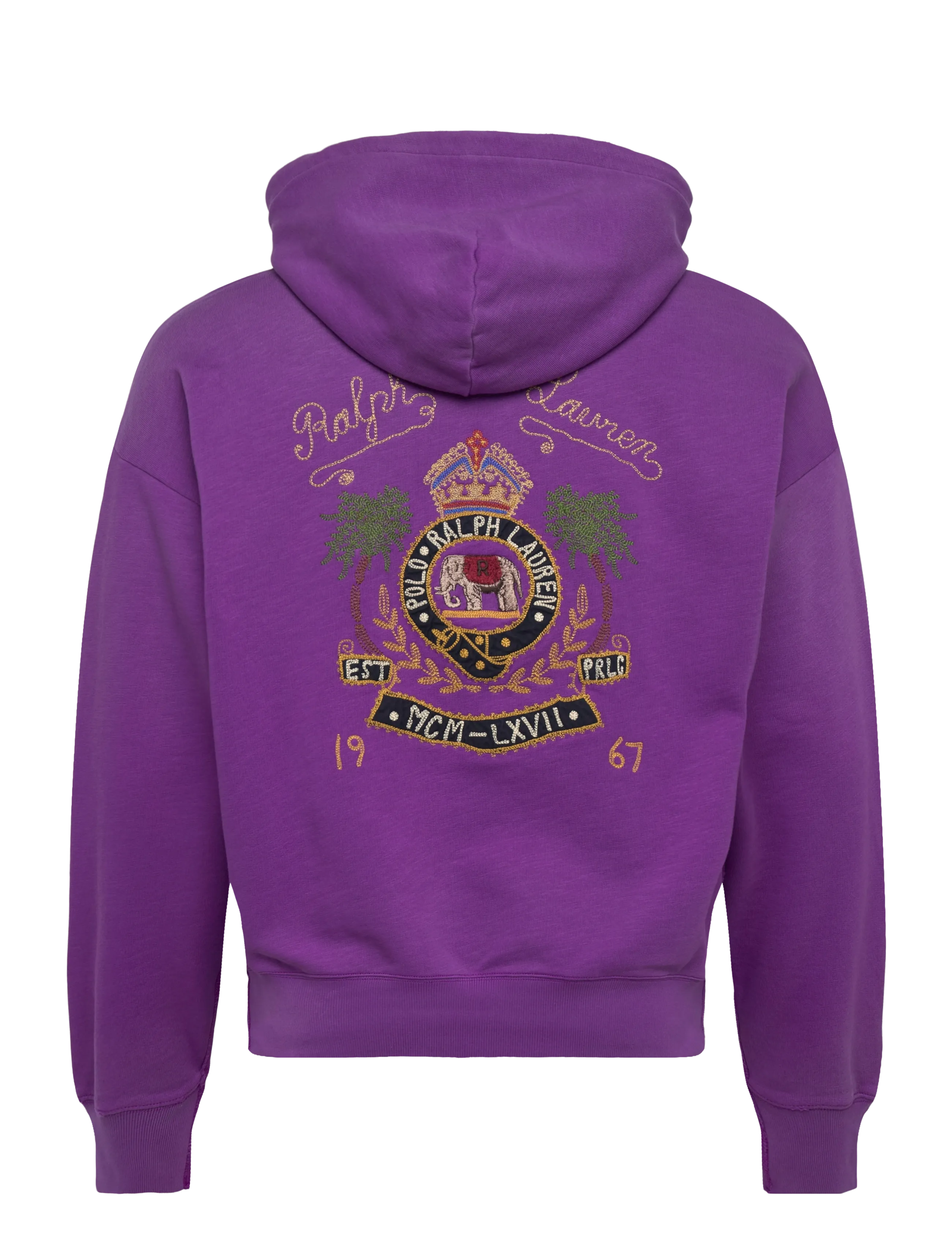Polo Ralph Lauren - VINTAGE FLEECE-KNT-SWEATSHIRT - sweats à capuche - paloma purple - 1