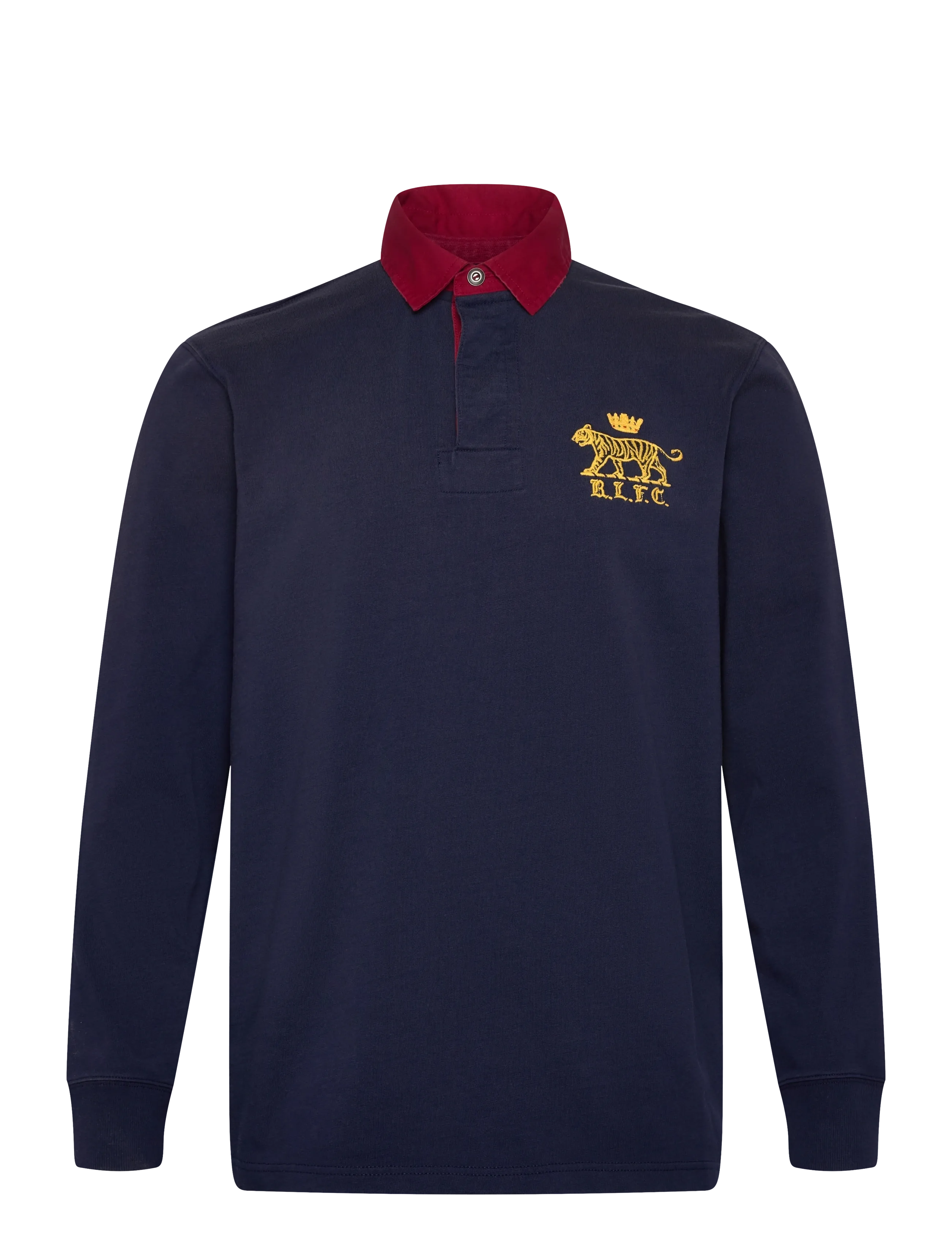 Polo Ralph Lauren 710B13516001, XXL, Polos, Marineblau - Long-sleeved, Männerswear