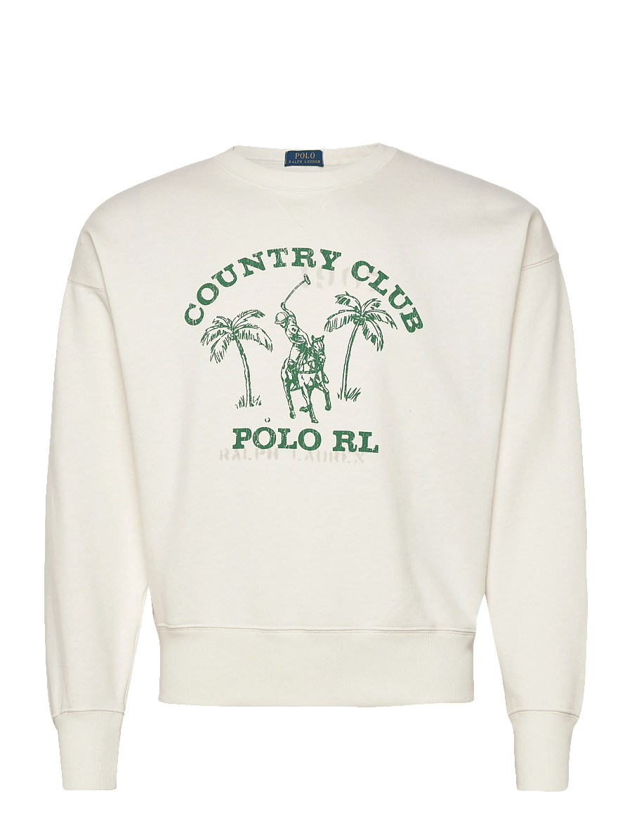 Polo Ralph Lauren - VINTAGE FLEECE-KNT-SWEATSHIRT - shop efter anledning - nevis - 0